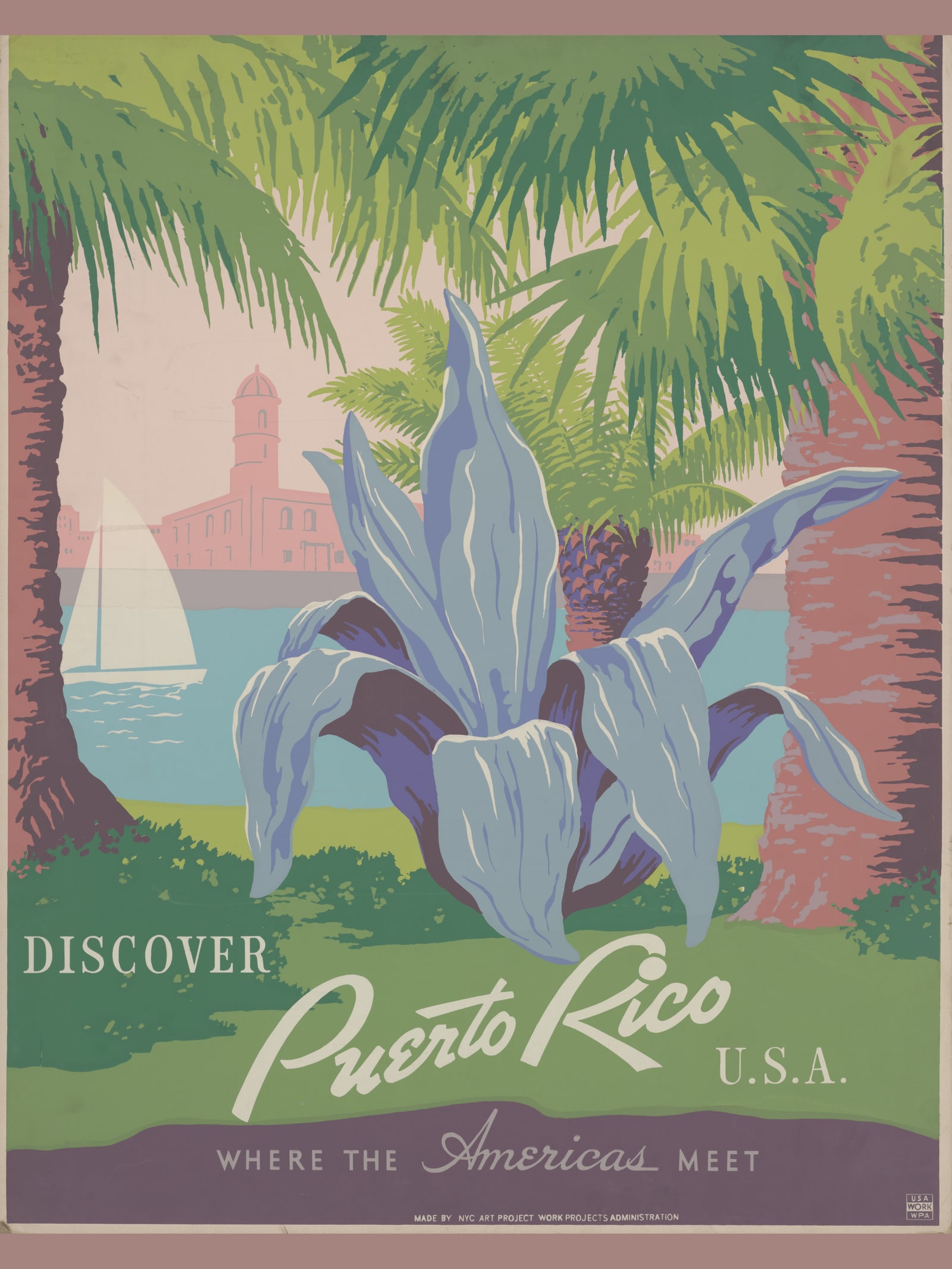Discover Puerto Rico U.S.A. (Tropical Garden)