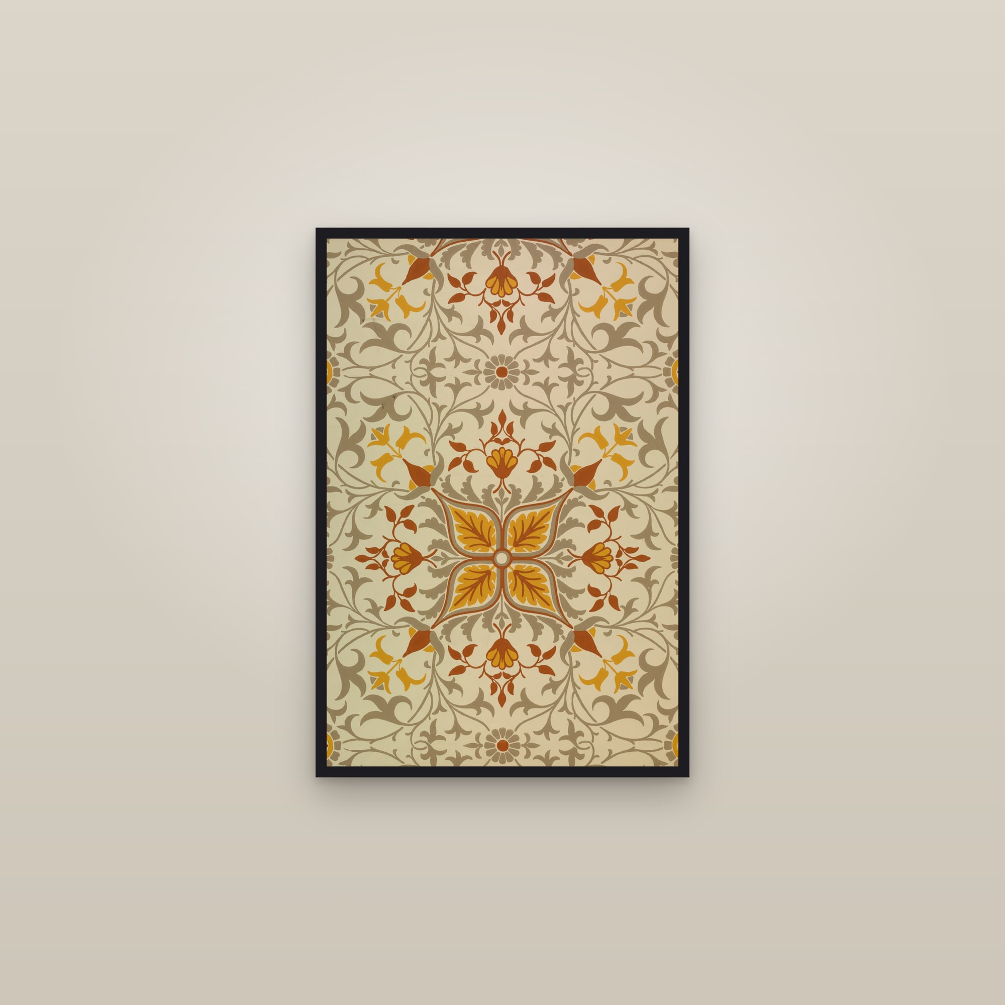 Net Ceiling — framed in a gallery setting
