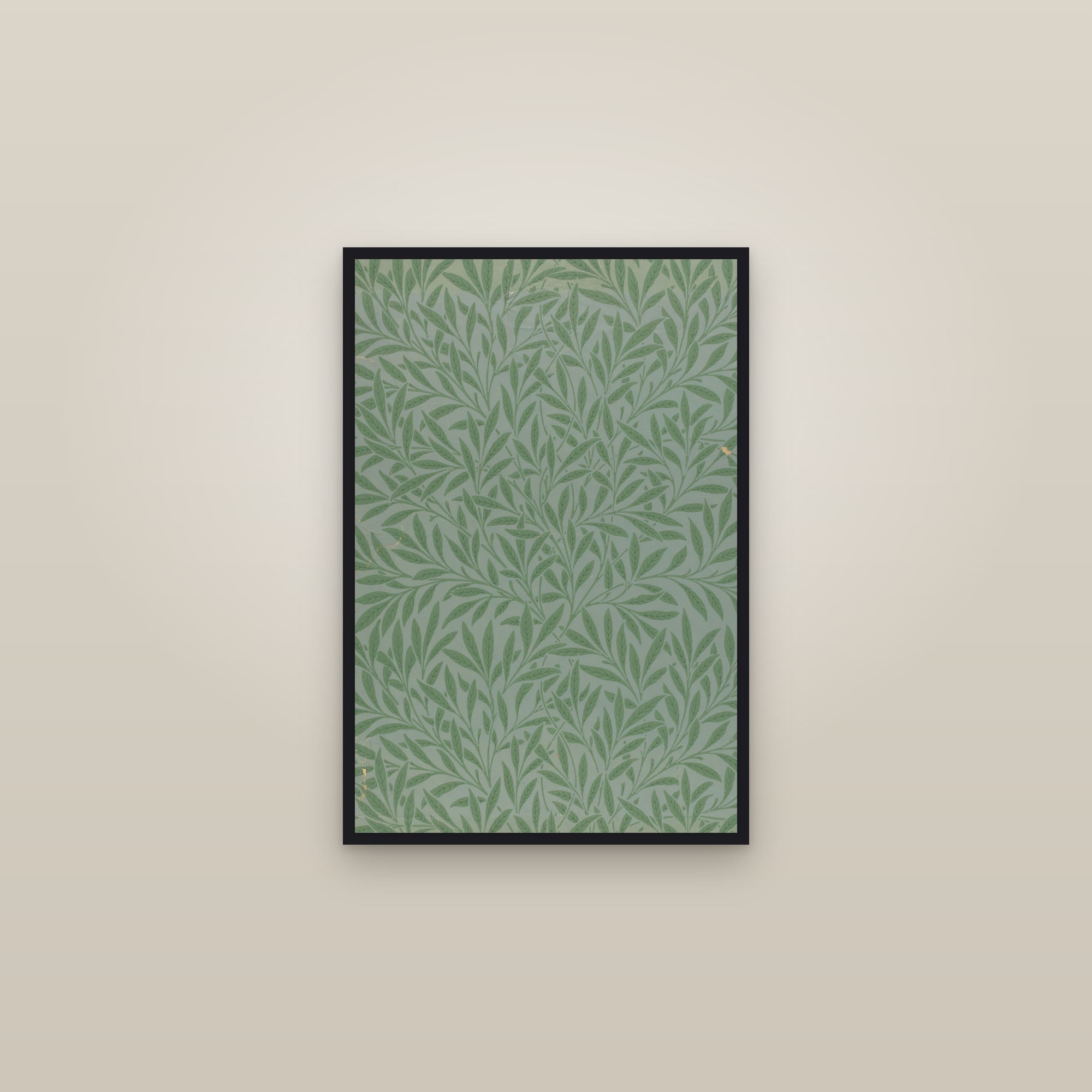 Willow (Sage) — framed in a gallery setting