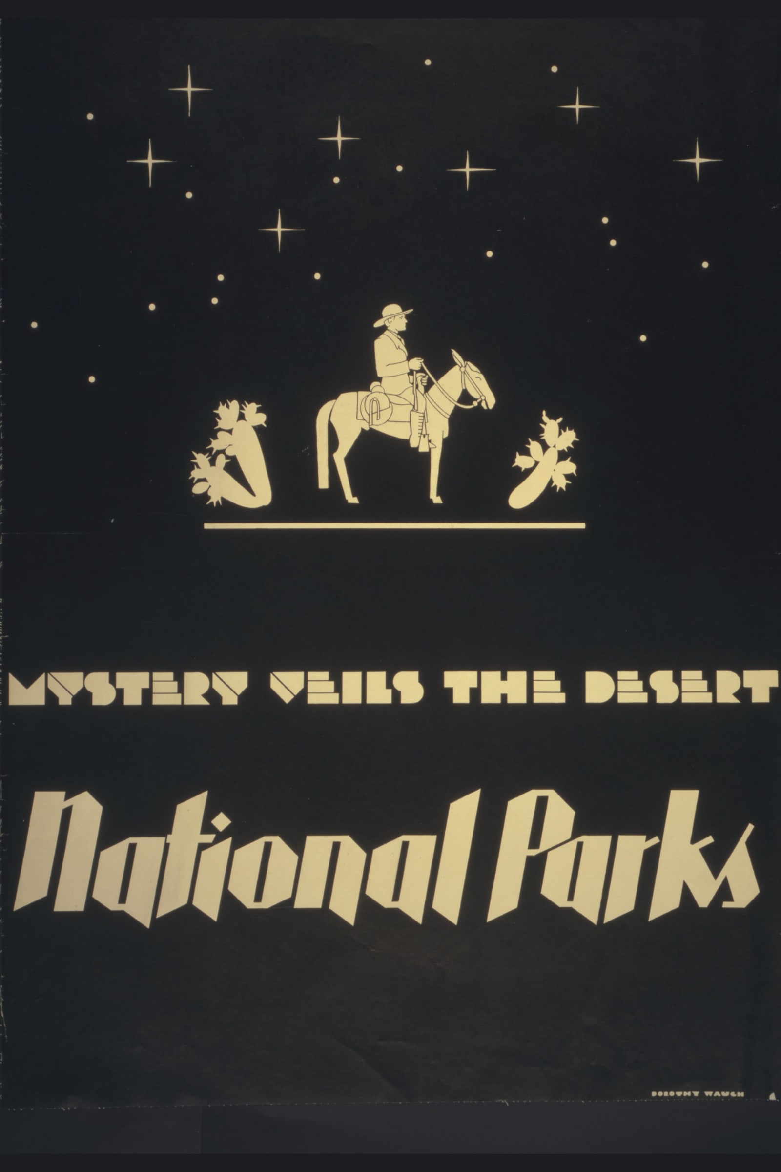 Mystery Veils the Desert — National Parks