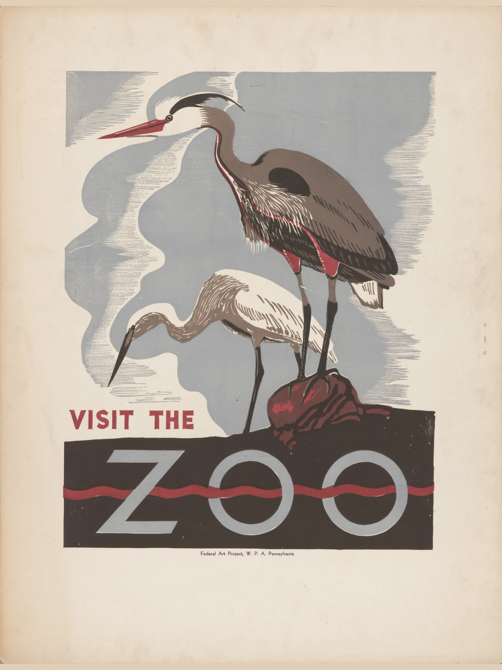 Visit the Zoo (Herons)