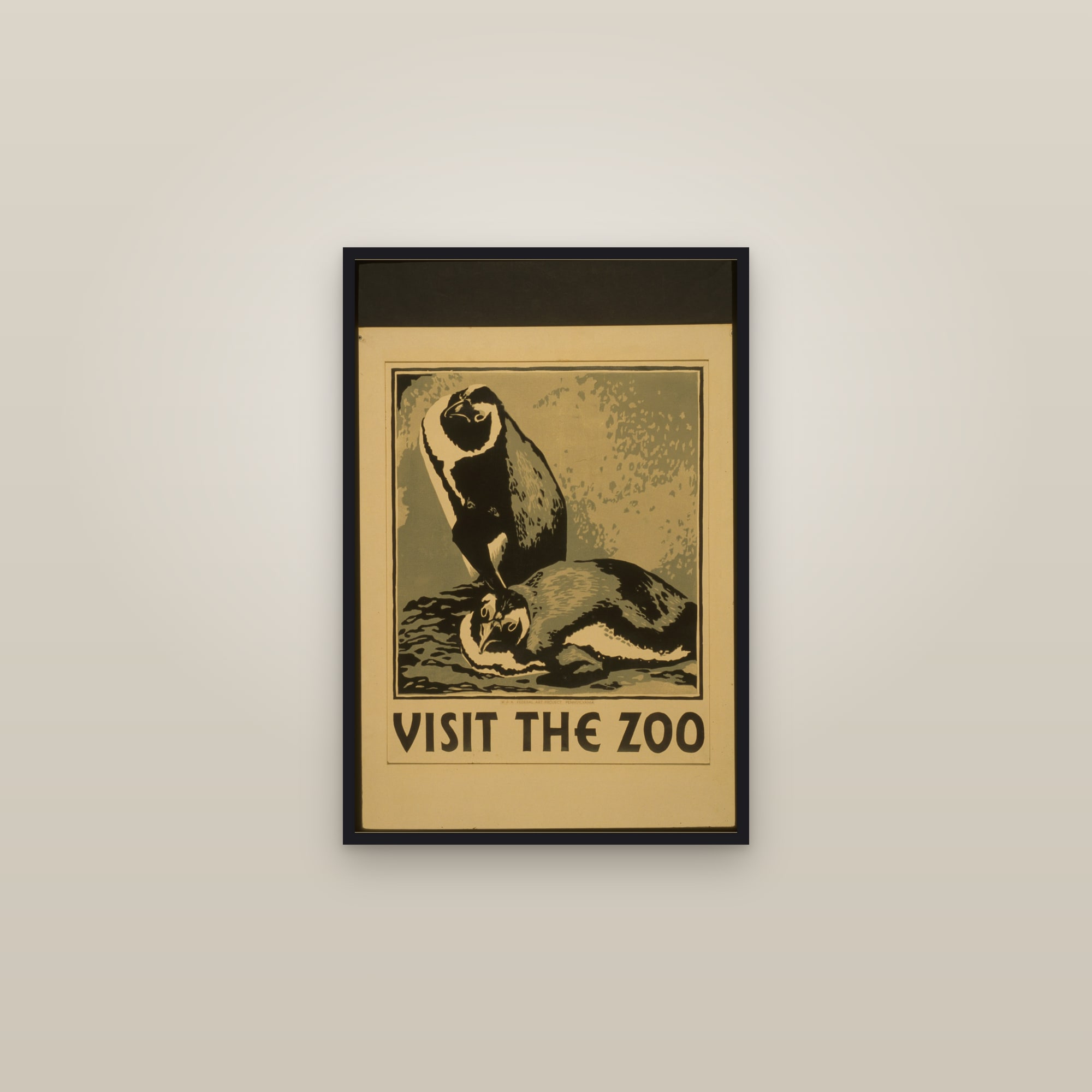 Visit the Zoo (Penguin Pair)