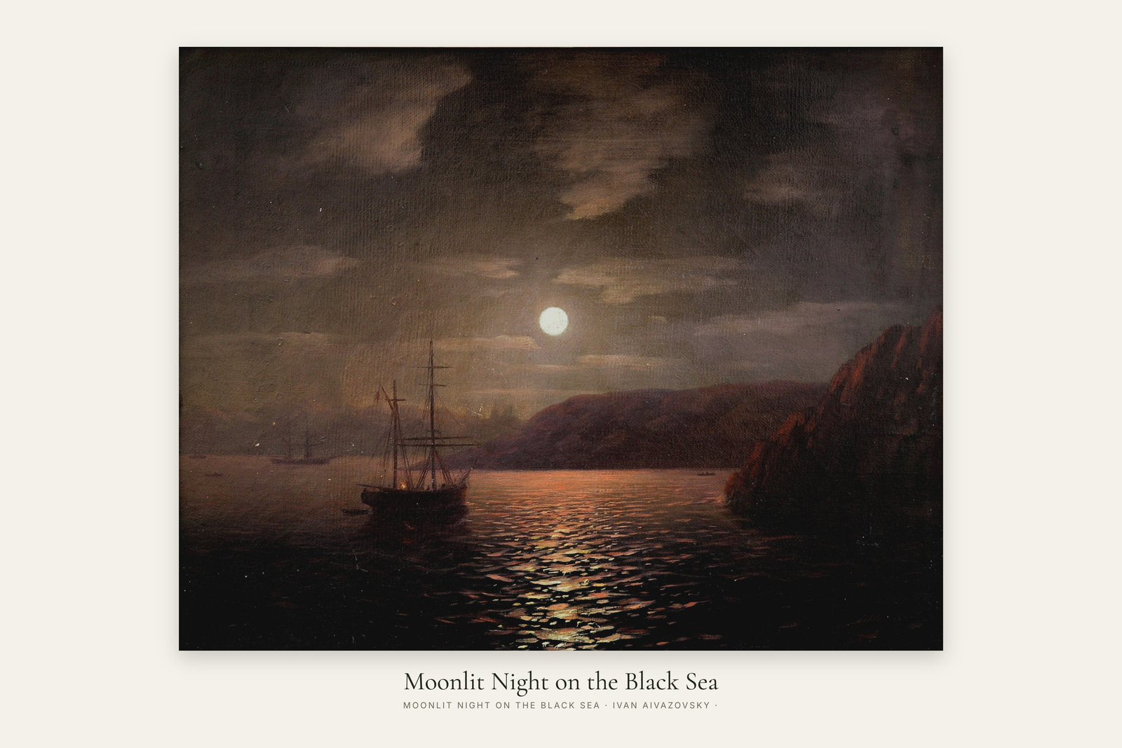 Moonlit Night on the Black Sea