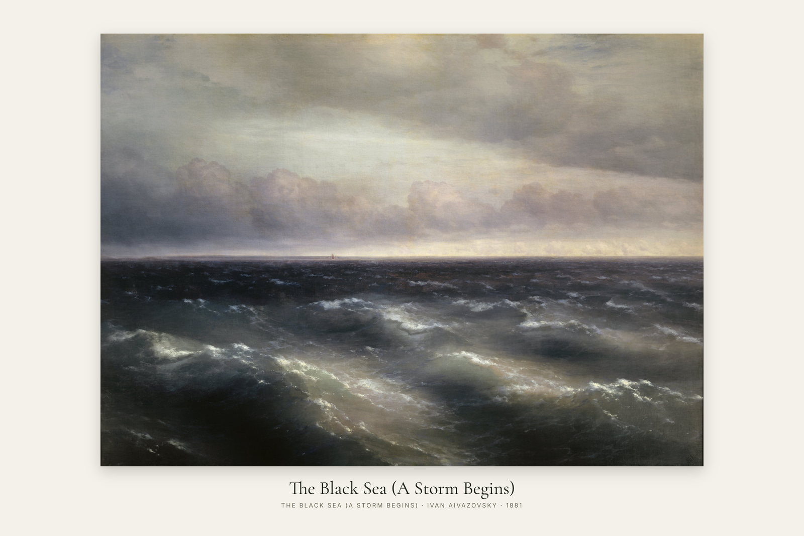 The Black Sea (A Storm Begins)