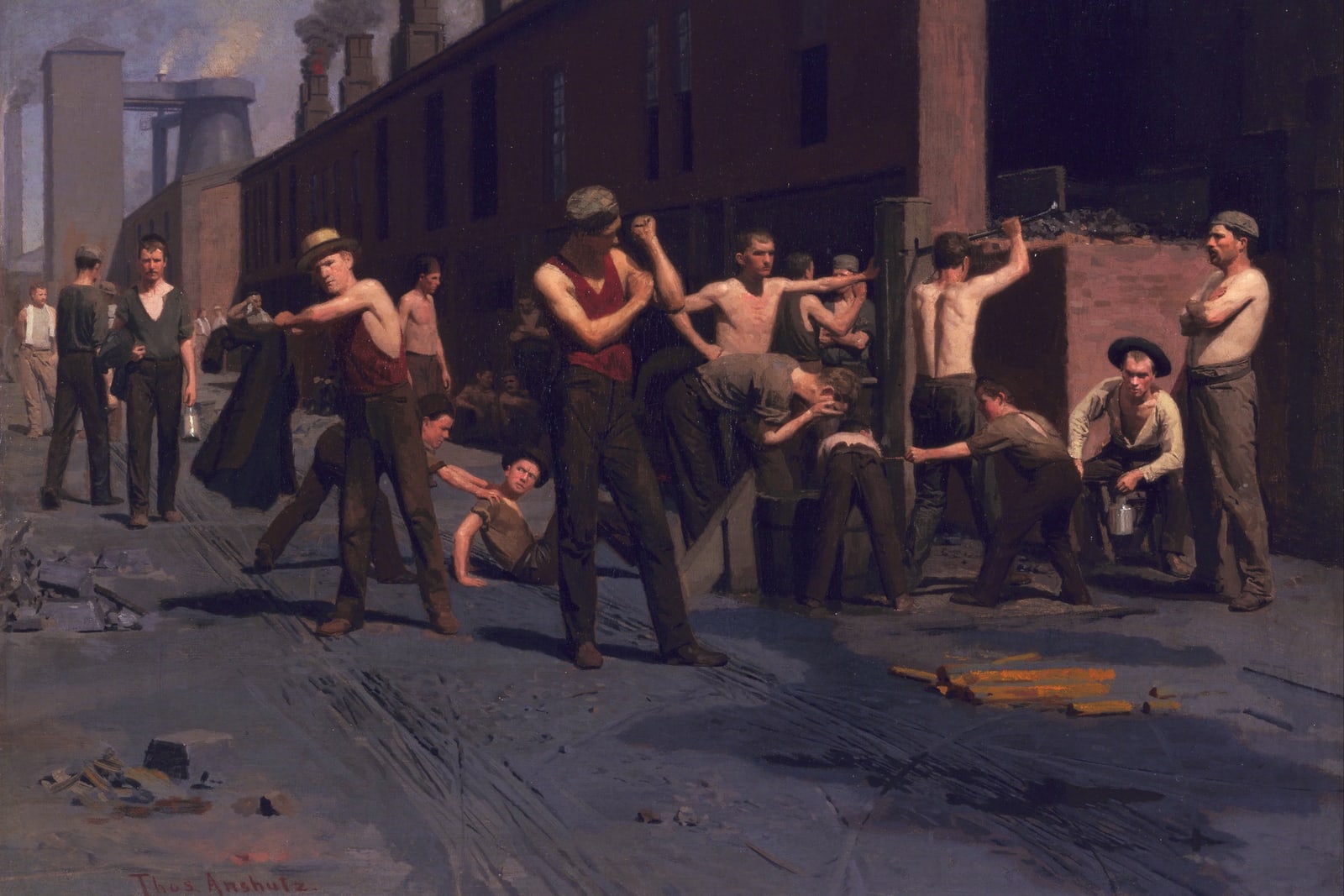 The Ironworkers' Noontime (Full) — Full-Bleed Edition