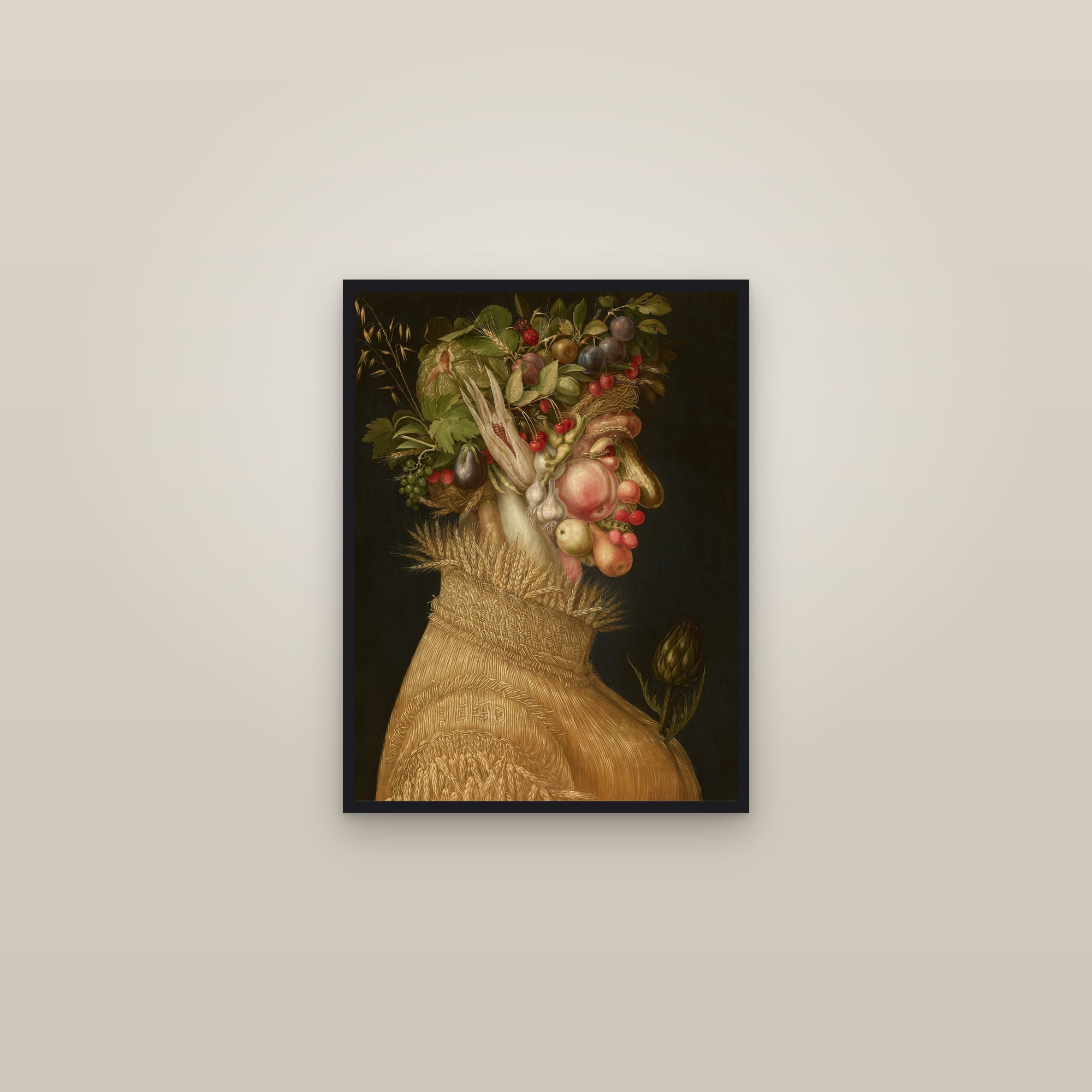 Summer (Full) — Full-Bleed Edition — framed in a gallery setting