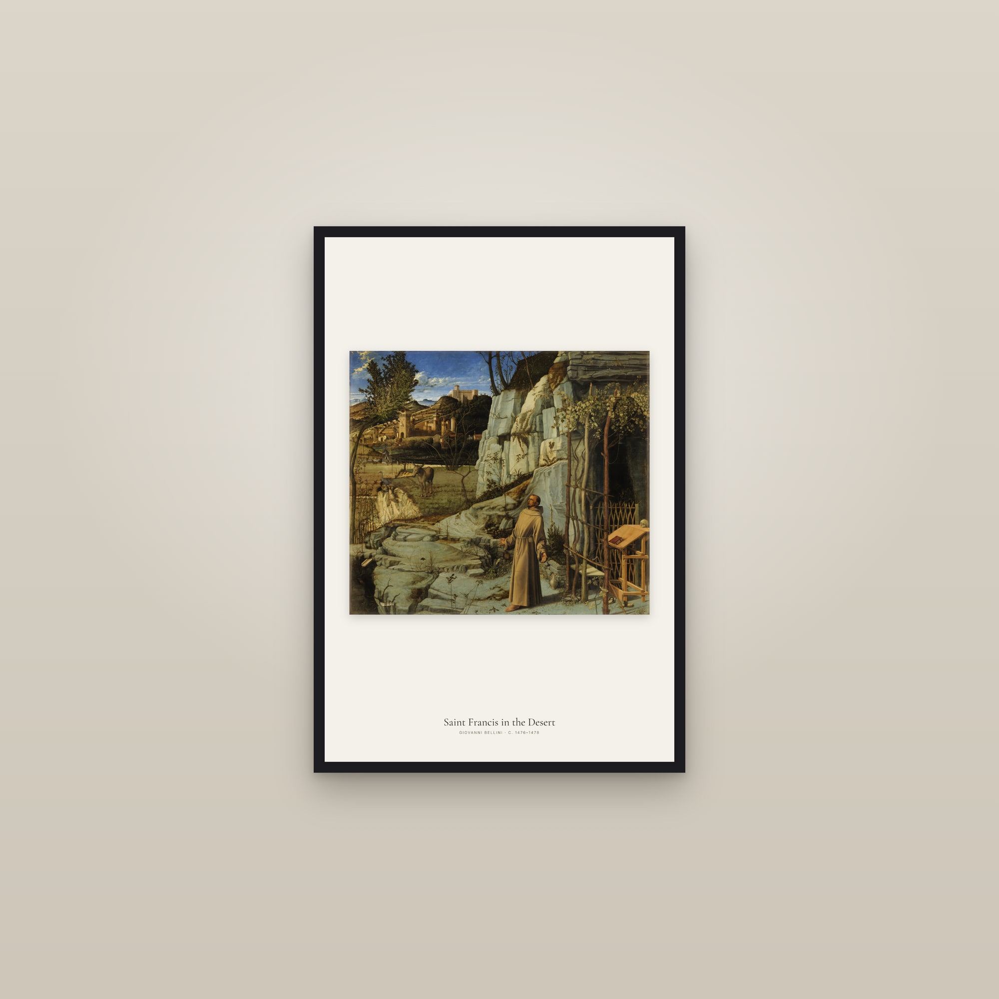 Saint Francis in the Desert