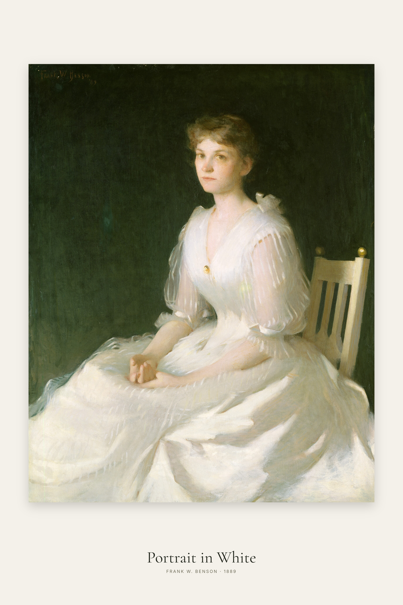 Portrait in White