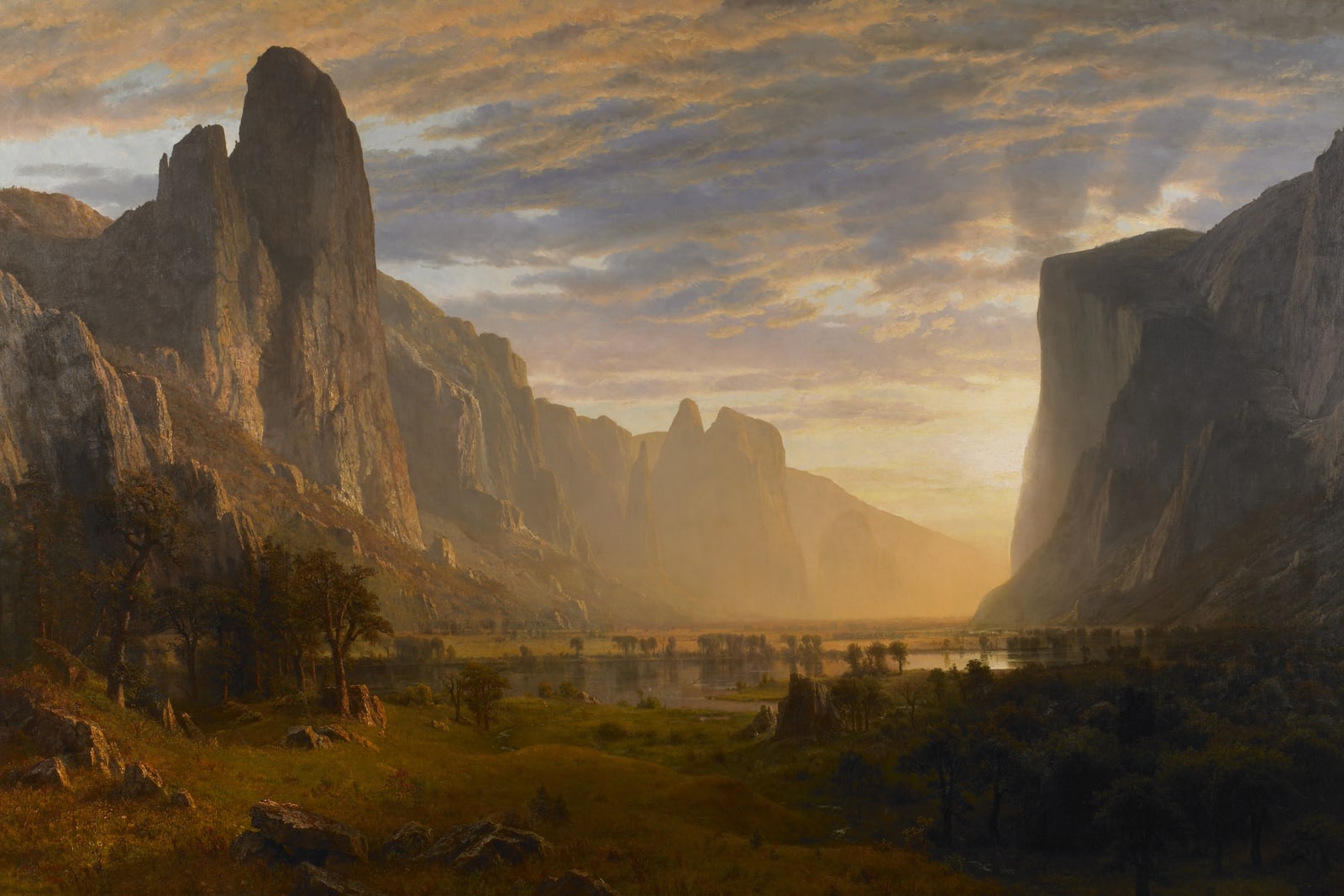 Looking Down Yosemite Valley, California (Full) — Full-Bleed Edition