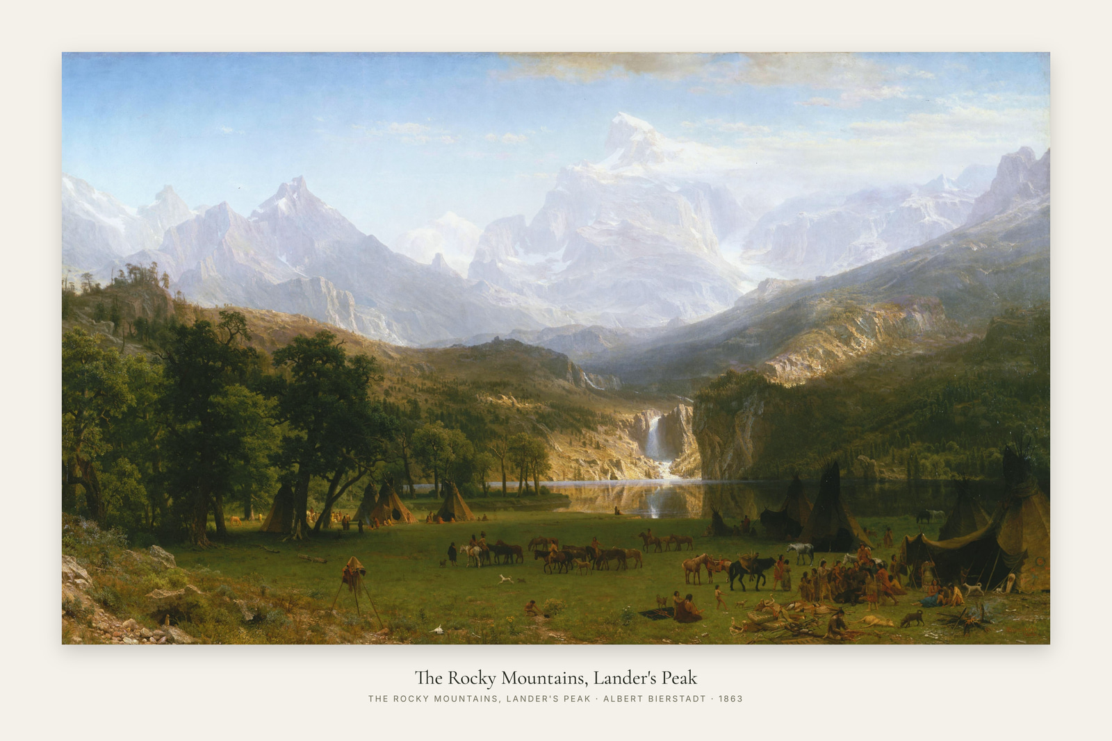 The Rocky Mountains, Lander's Peak