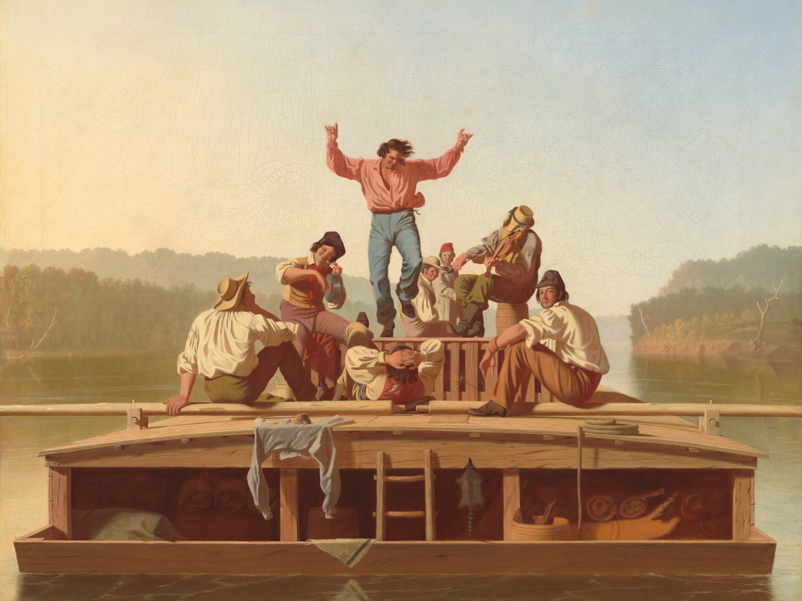 The Jolly Flatboatmen (Full) — Full-Bleed Edition