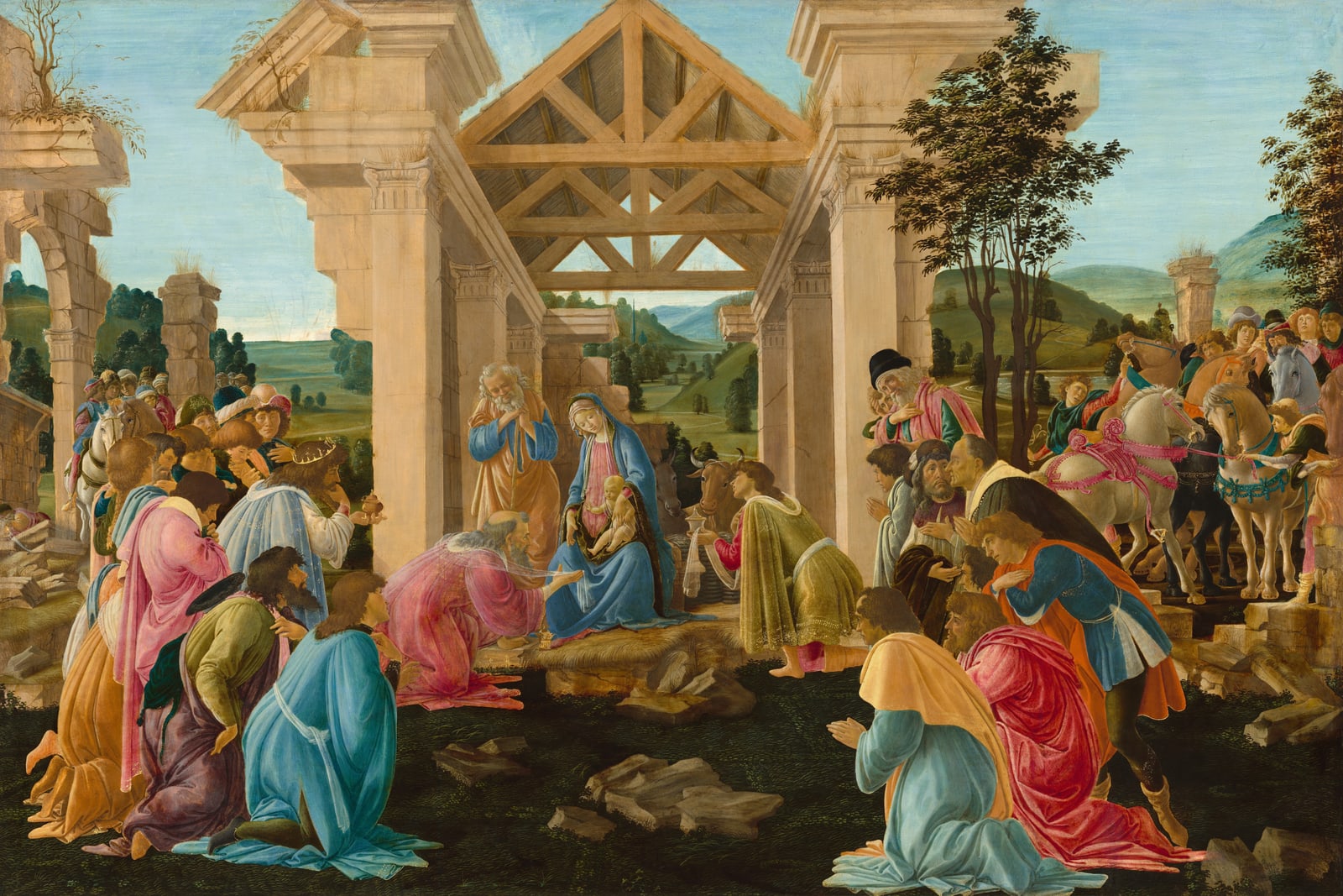 The Adoration of the Magi (Full) — Full-Bleed Edition