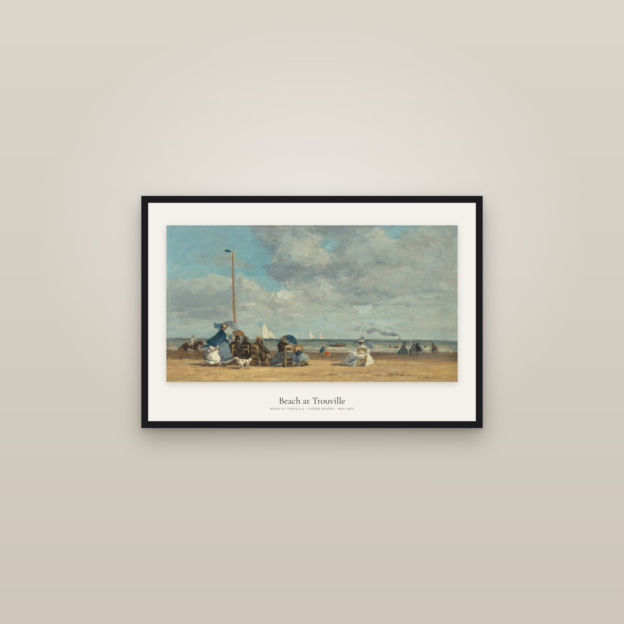 Beach at Trouville
