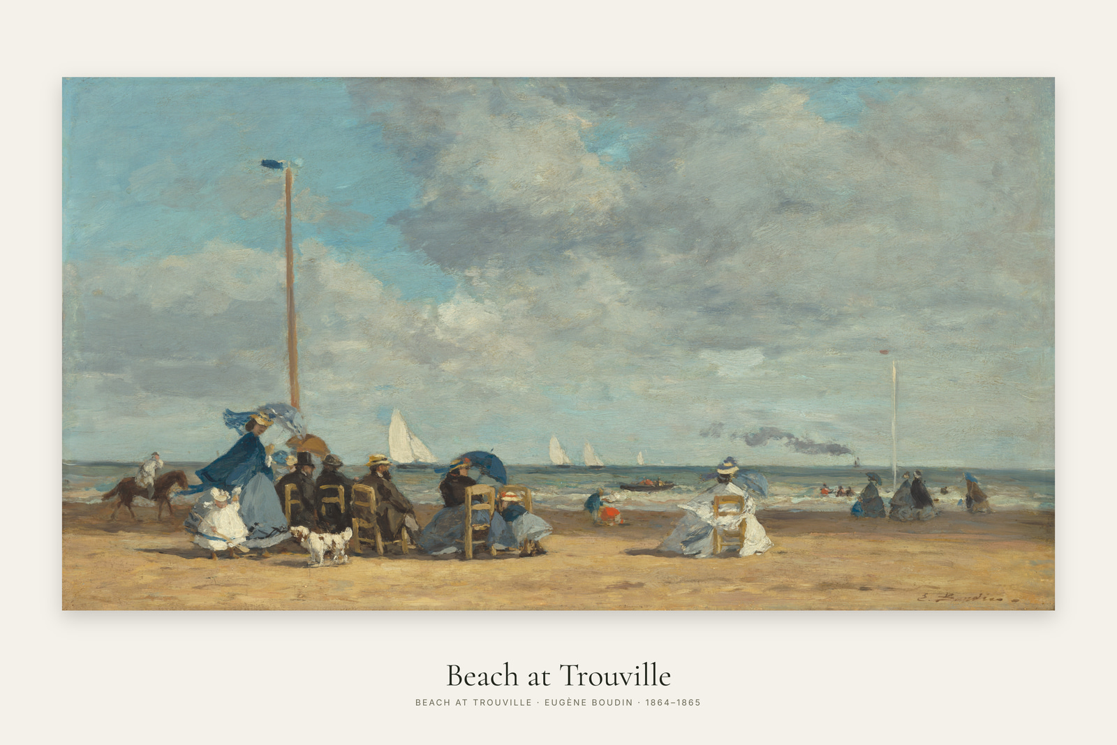 Beach at Trouville