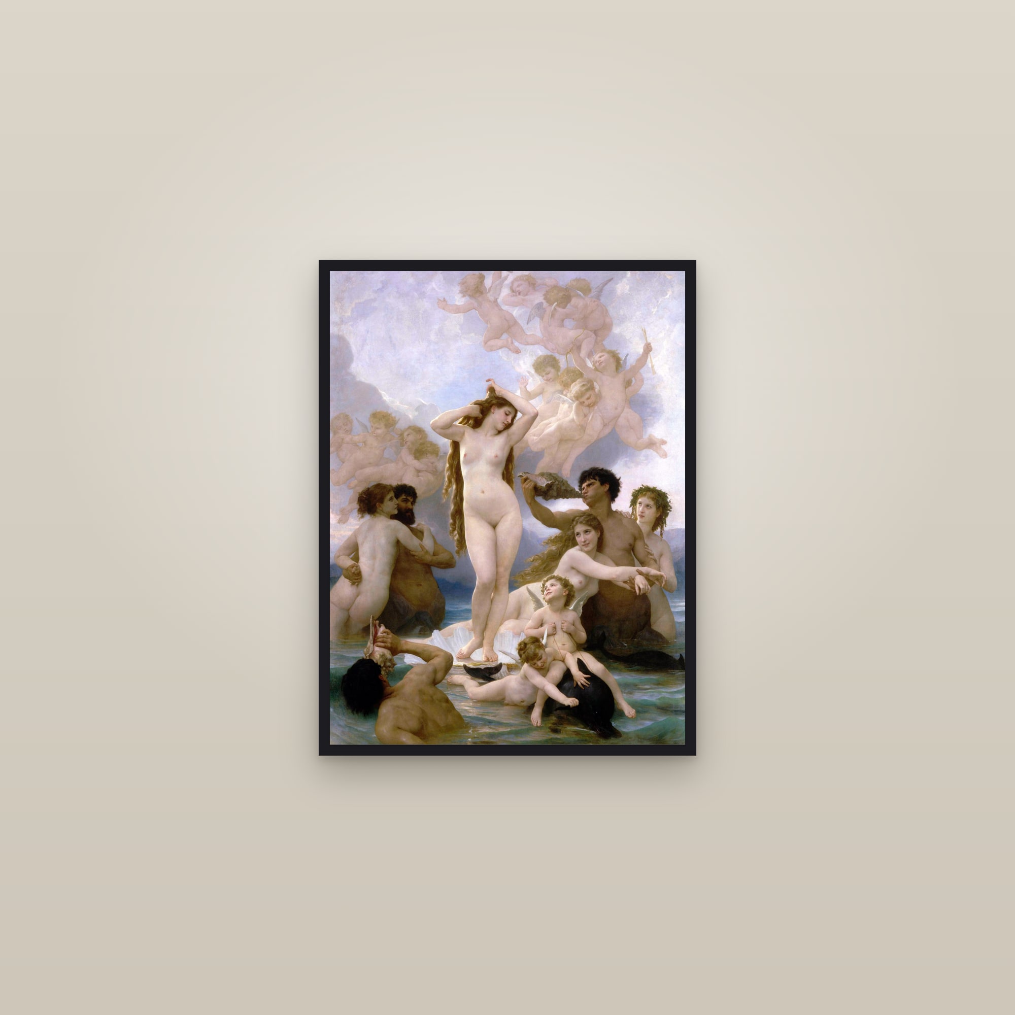 The Birth of Venus (Bouguereau) (Full) — Full-Bleed Edition