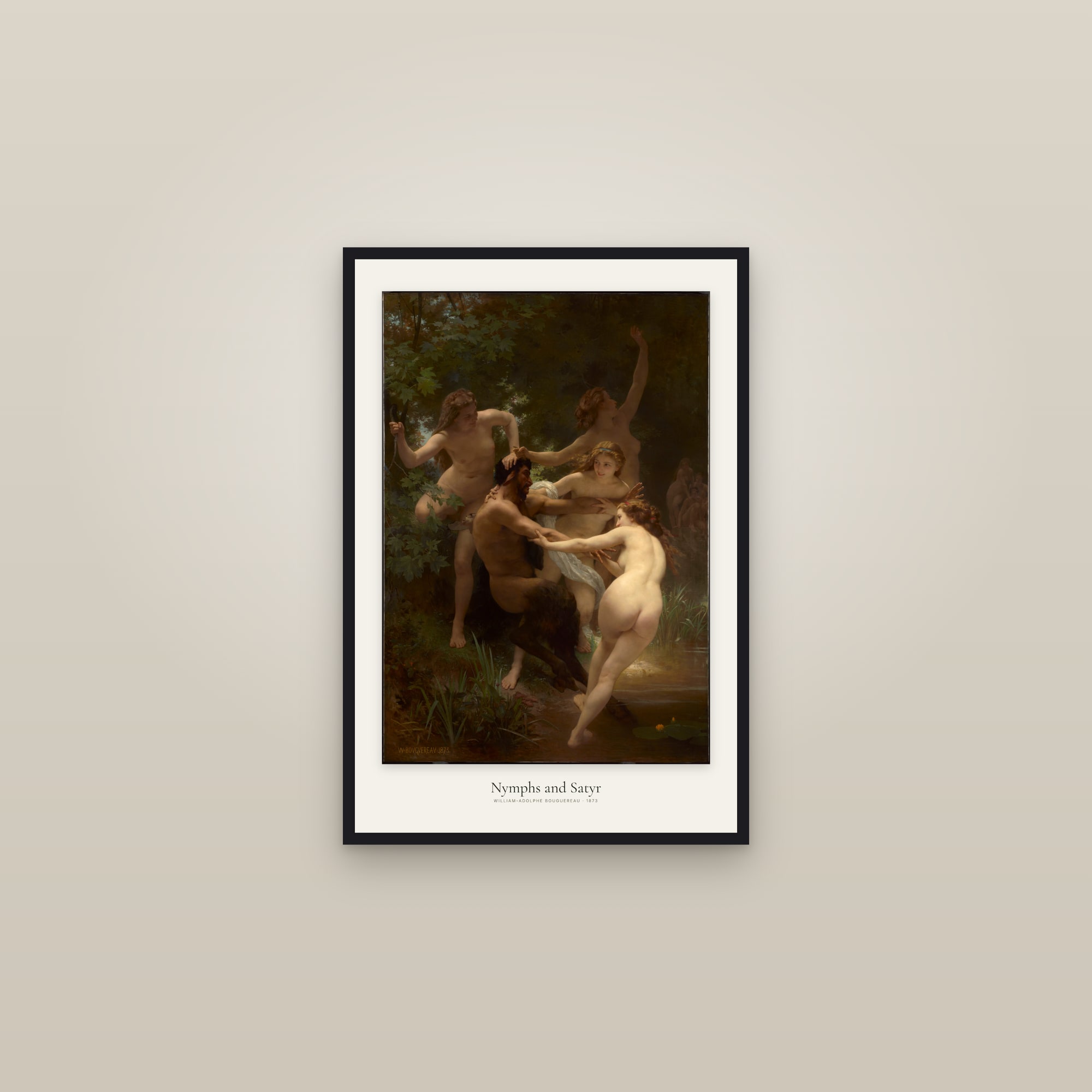 Nymphs and Satyr