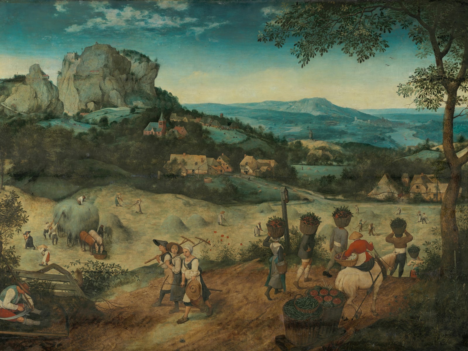 Haymaking (The Hay Harvest) — Full-Bleed Edition