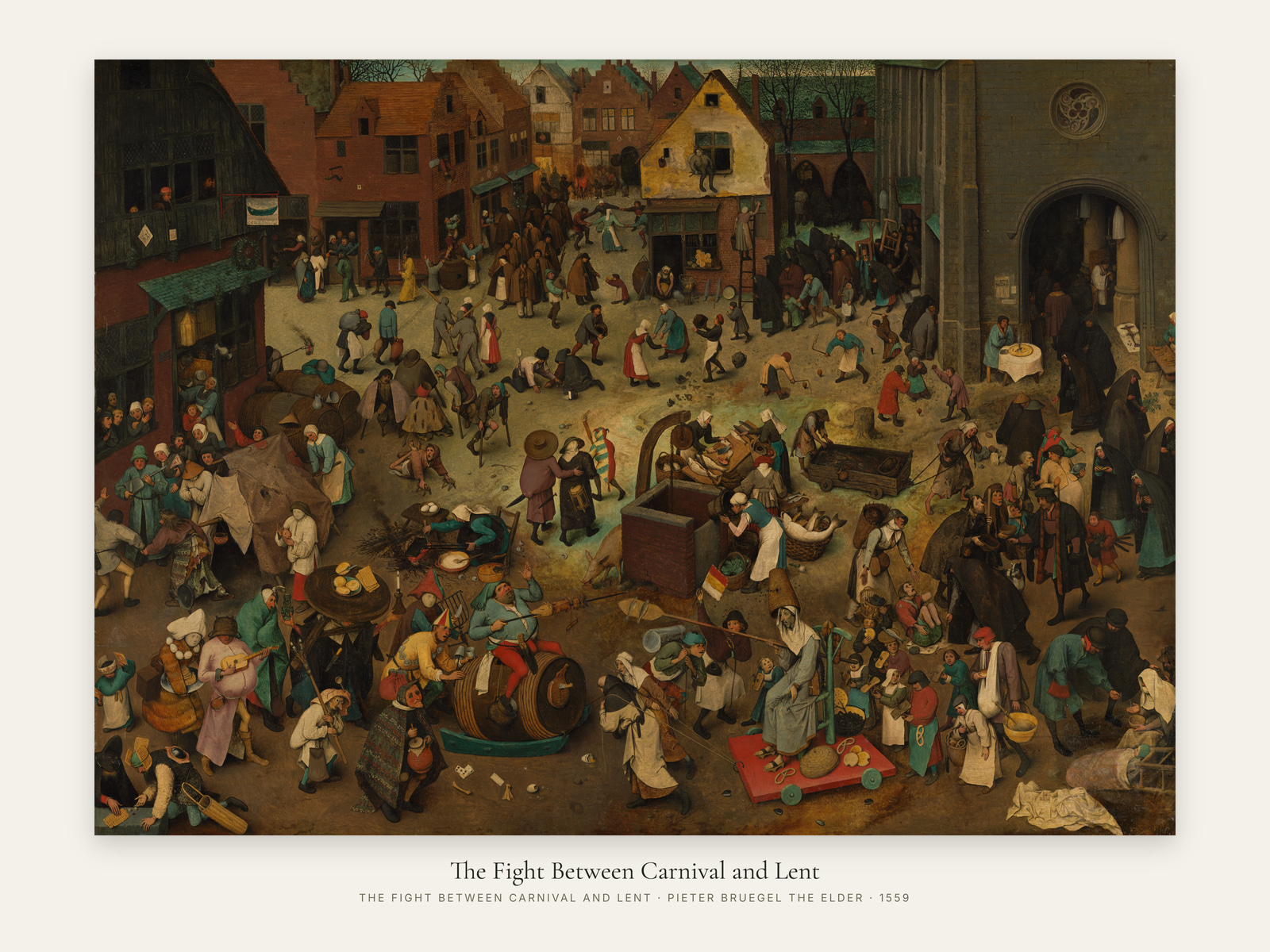 The Fight Between Carnival and Lent
