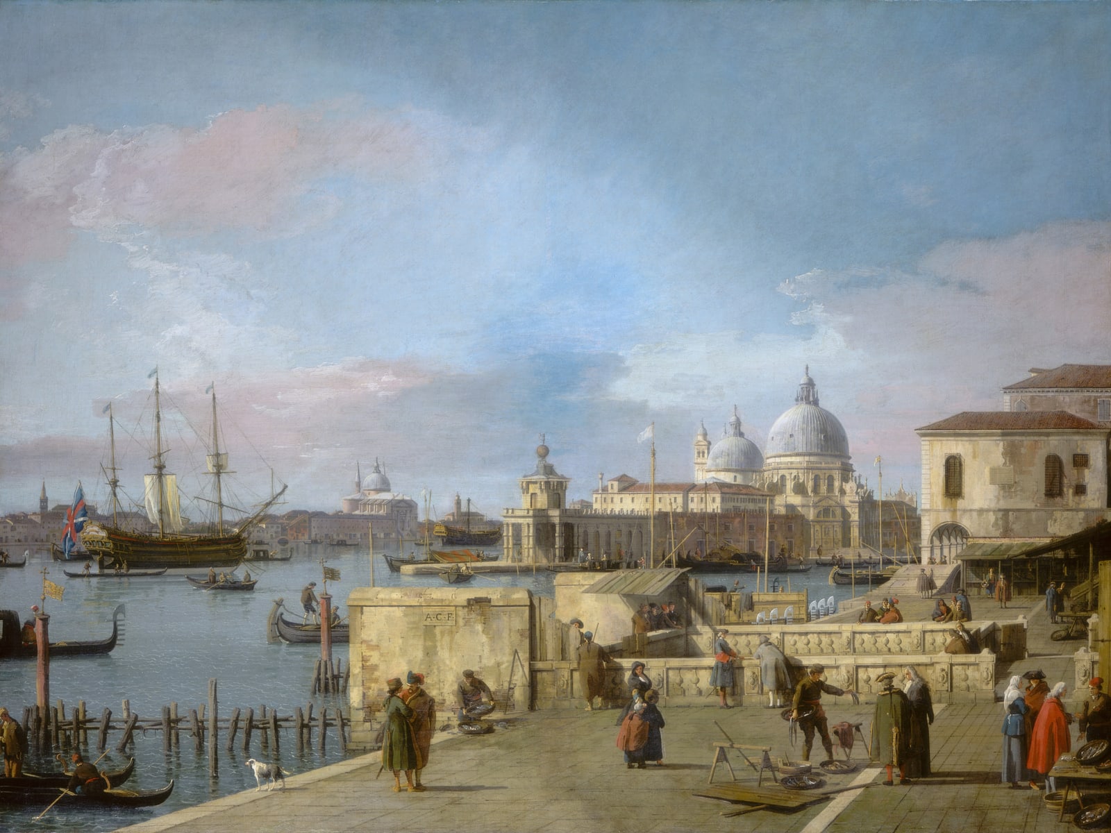 Entrance to the Grand Canal from the Molo, Venice (Full) — Full-Bleed Edition
