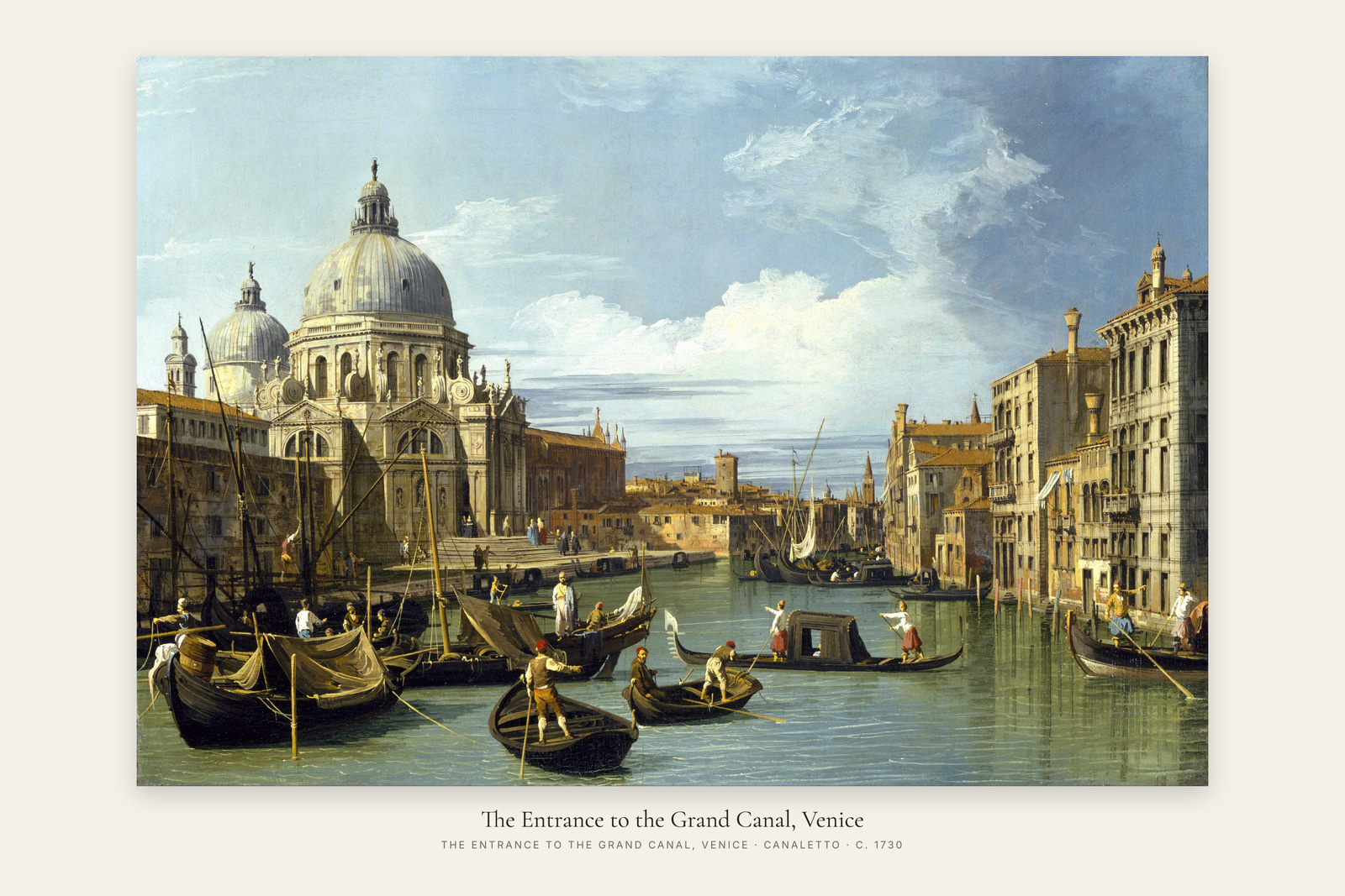 The Entrance to the Grand Canal, Venice