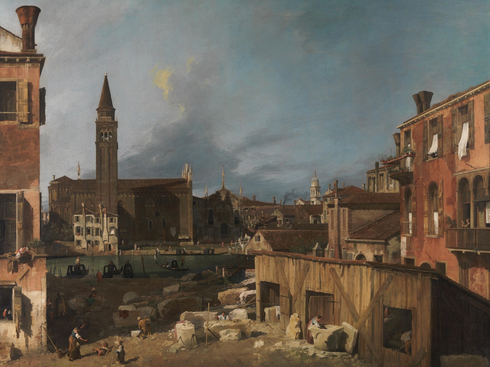 The Stonemason's Yard (Campo S. Vidal and Santa Maria della Carità) — Full-Bleed Edition