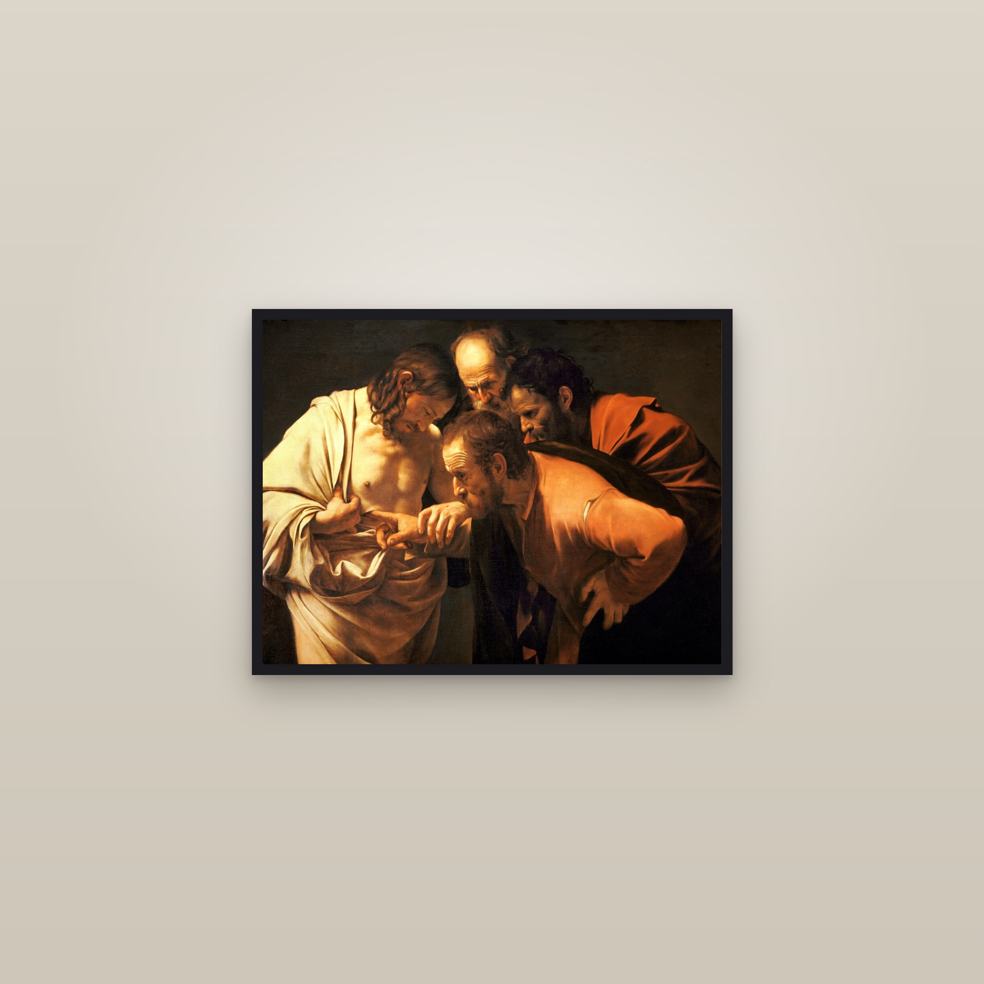 The Incredulity of Saint Thomas (Full) — Full-Bleed Edition