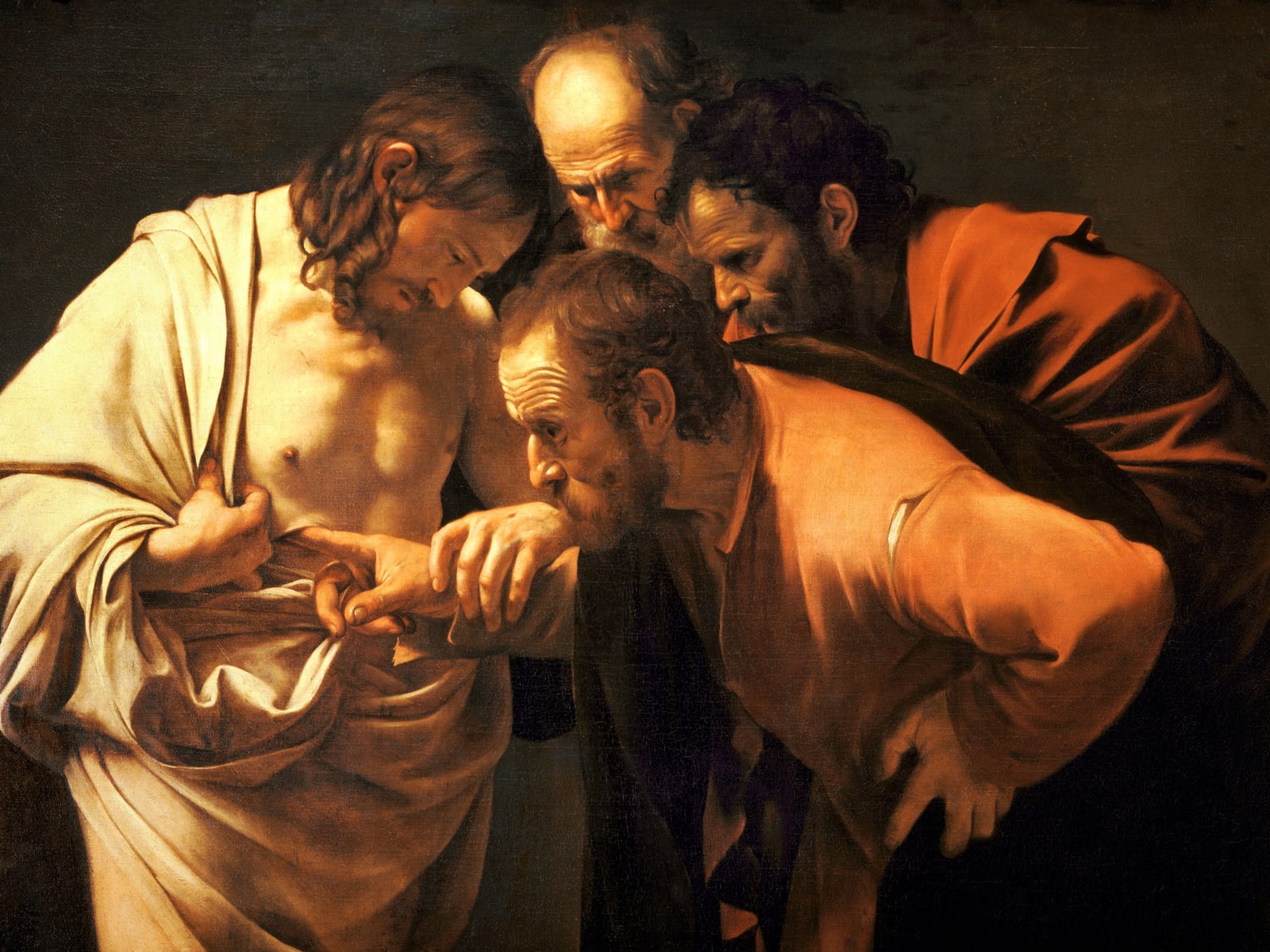 The Incredulity of Saint Thomas (Full) — Full-Bleed Edition
