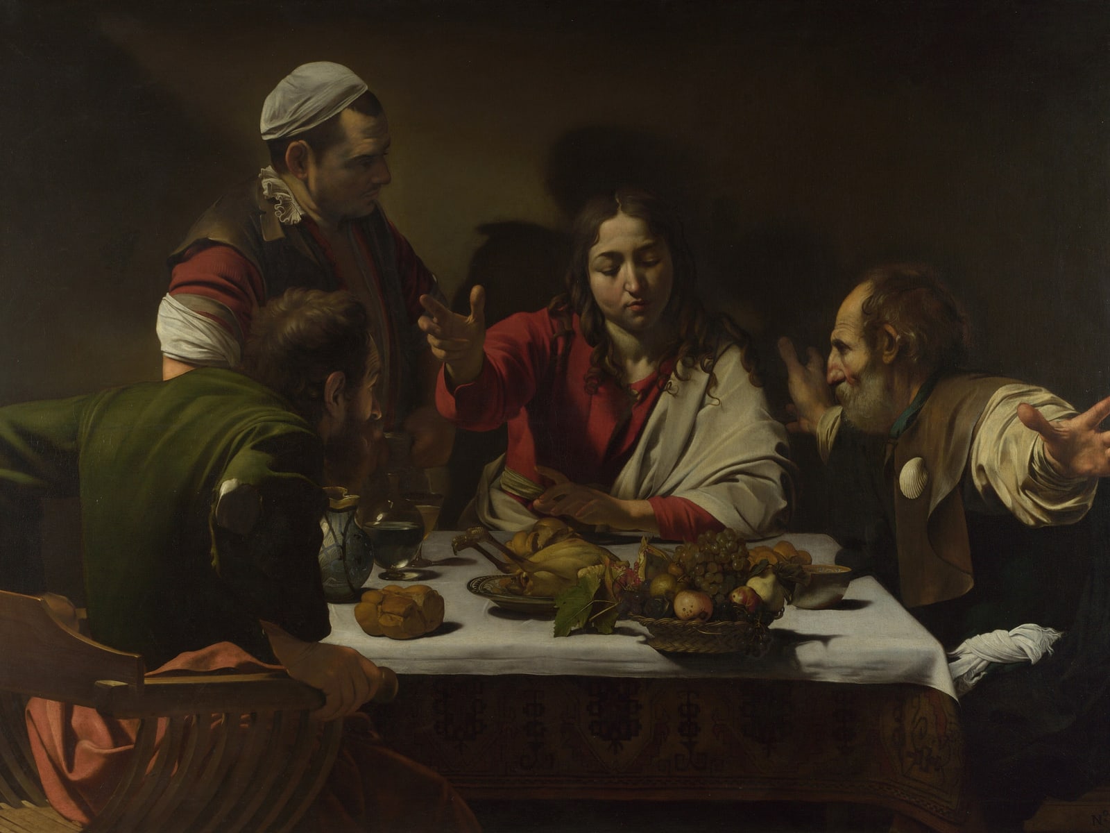 The Supper at Emmaus (Full) — Full-Bleed Edition