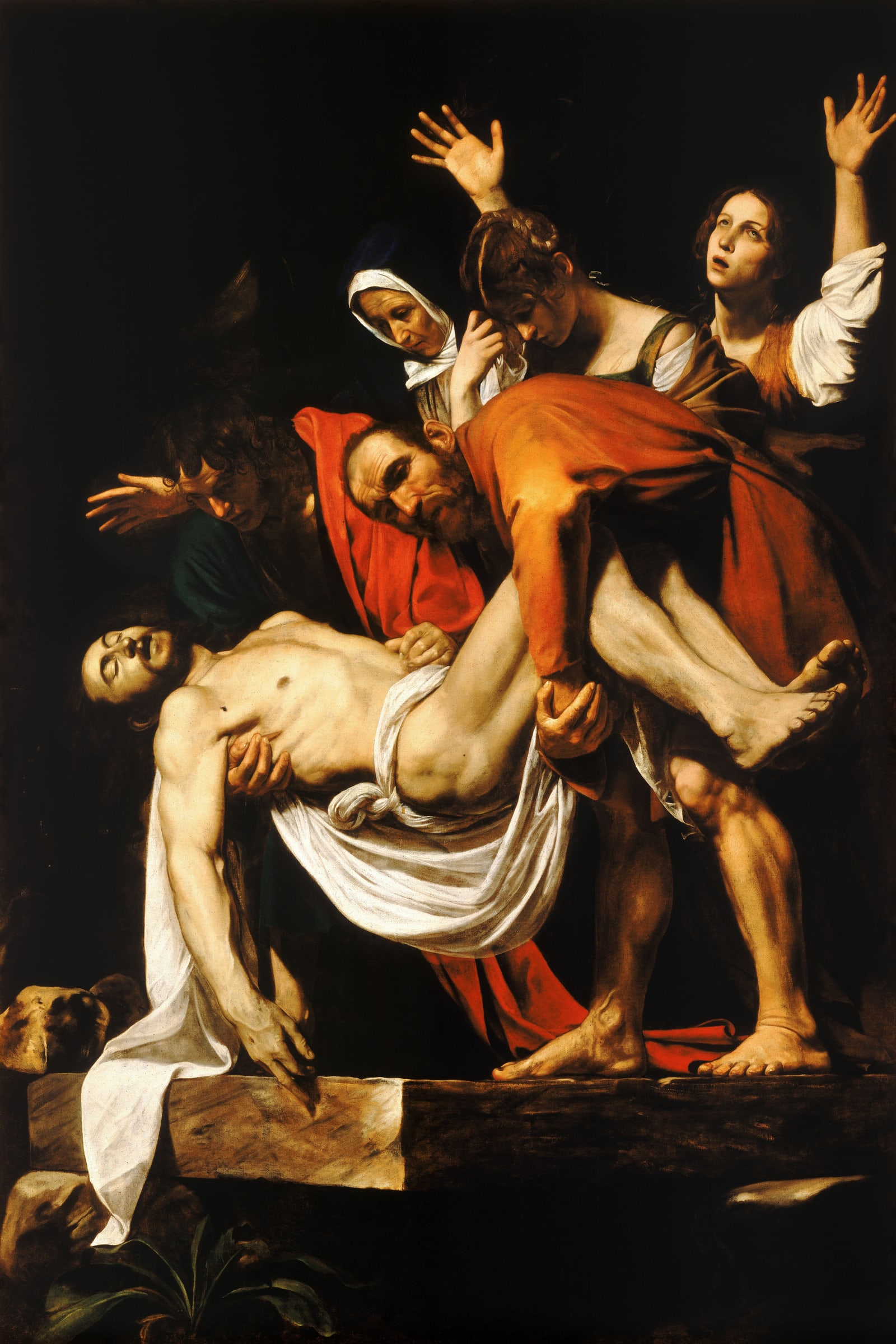 The Entombment of Christ (Full) — Full-Bleed Edition