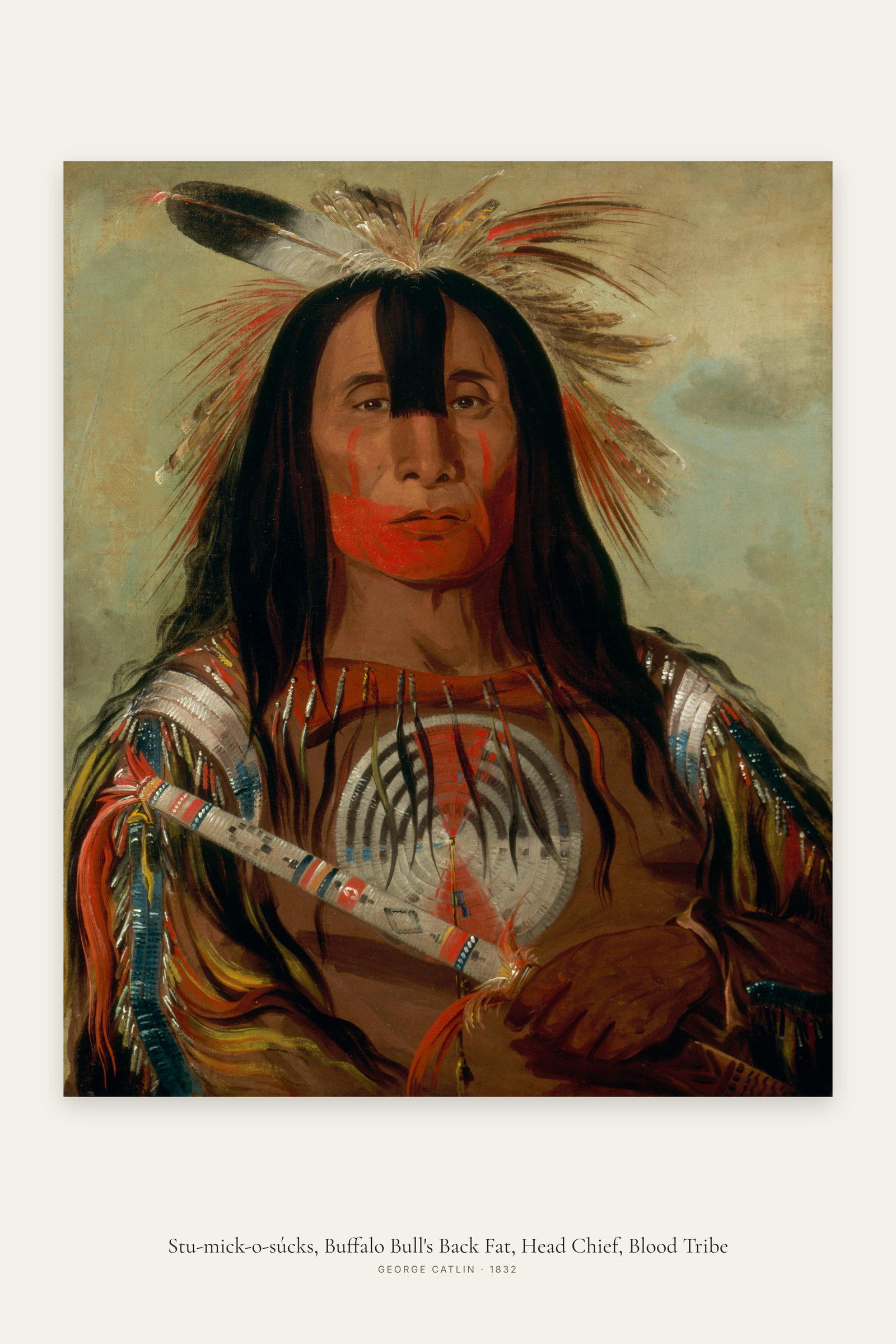 Stu-mick-o-súcks, Buffalo Bull's Back Fat, Head Chief, Blood Tribe