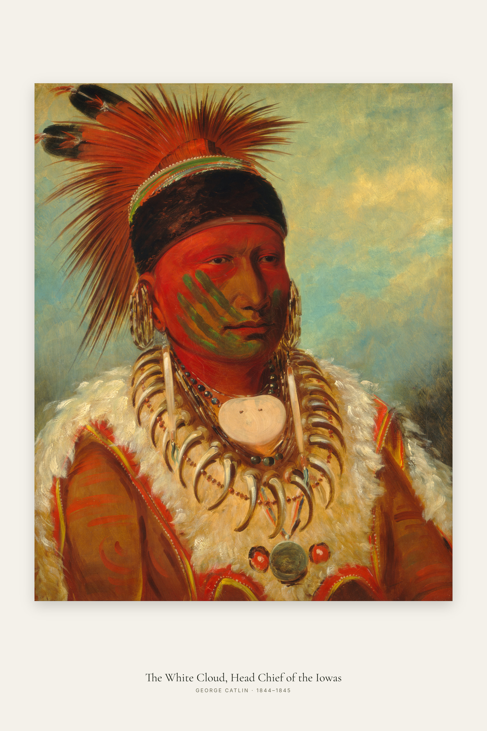 The White Cloud, Head Chief of the Iowas