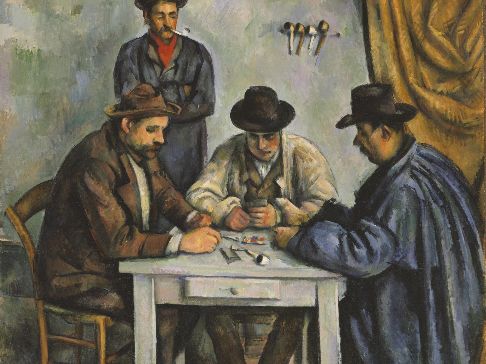 The Card Players (Full) — Full-Bleed Edition