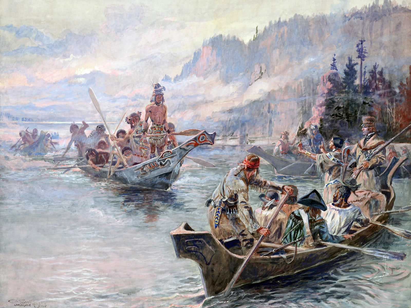 Lewis and Clark on the Lower Columbia (Full) — Full-Bleed Edition