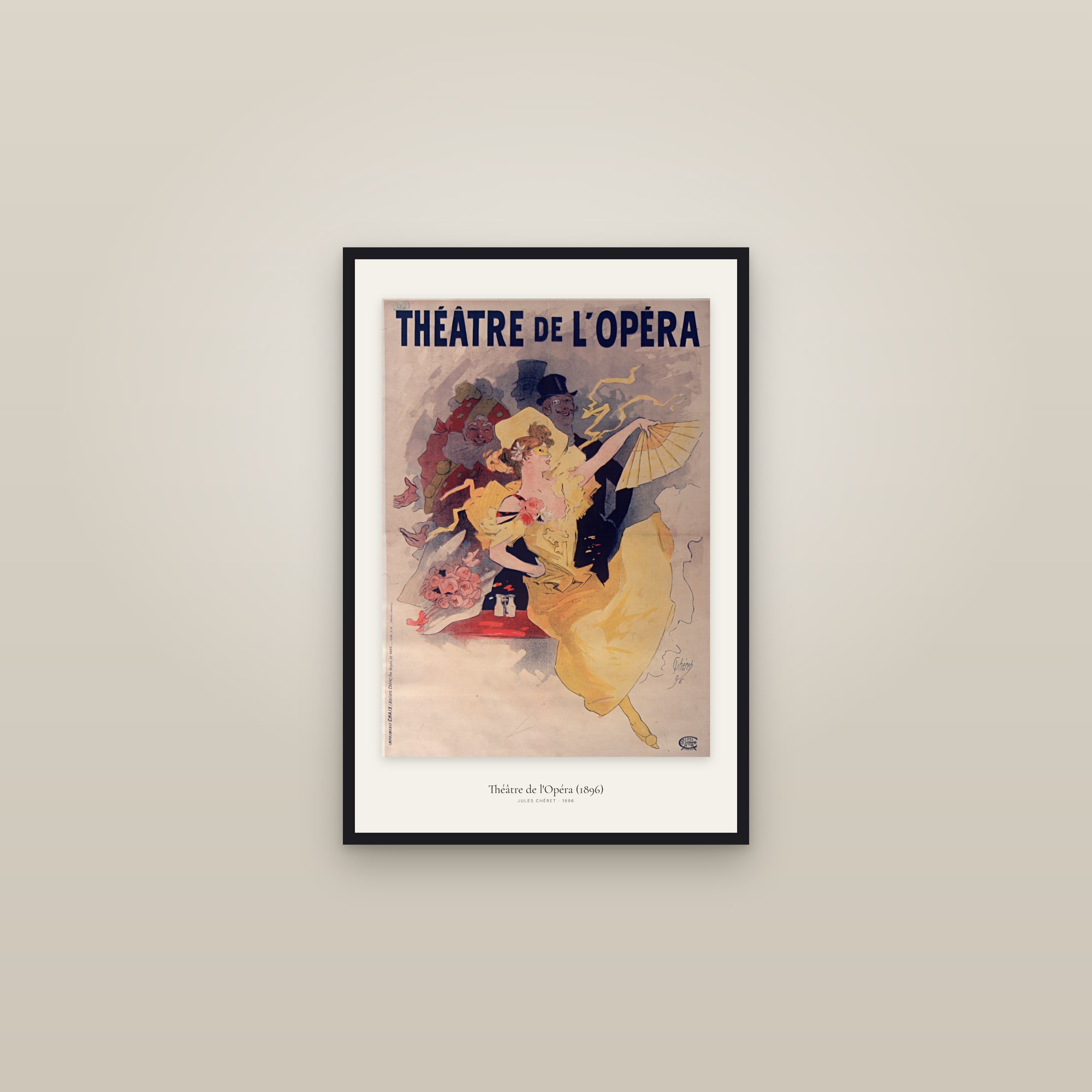 Théâtre de l'Opéra (1896) — framed in a gallery setting