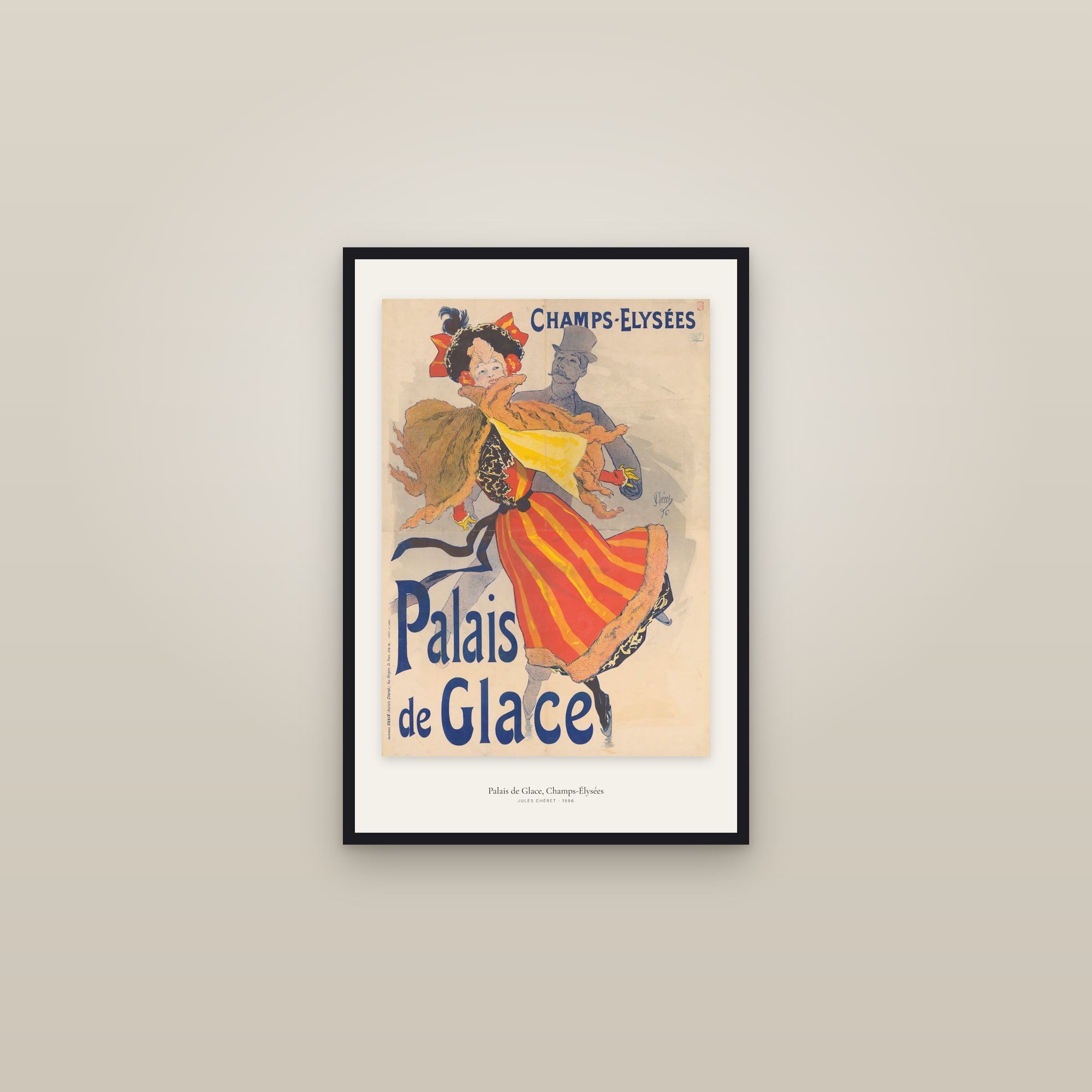 Palais de Glace, Champs-Élysées — framed in a gallery setting