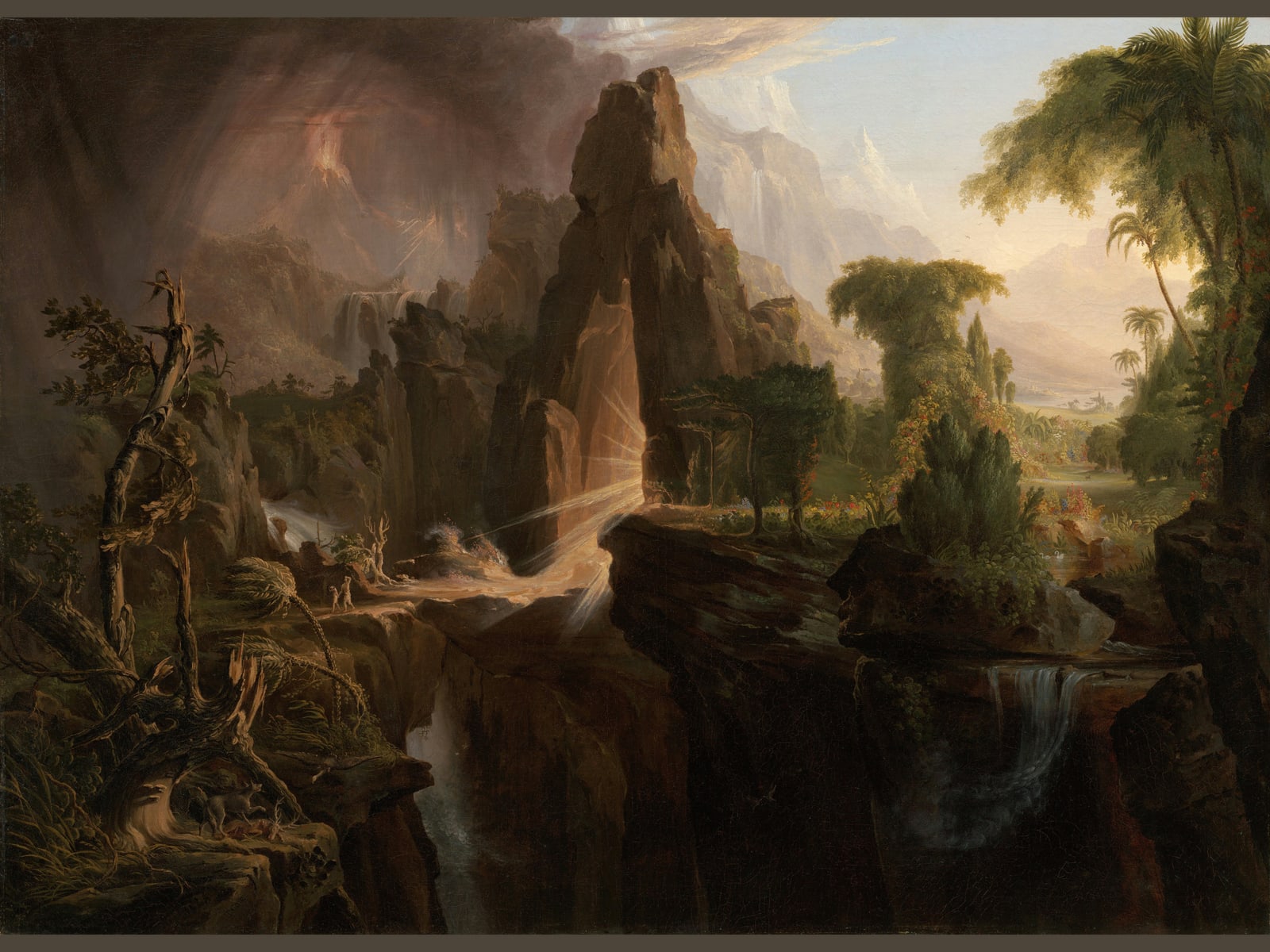 Expulsion from the Garden of Eden (Full) — Full-Bleed Edition