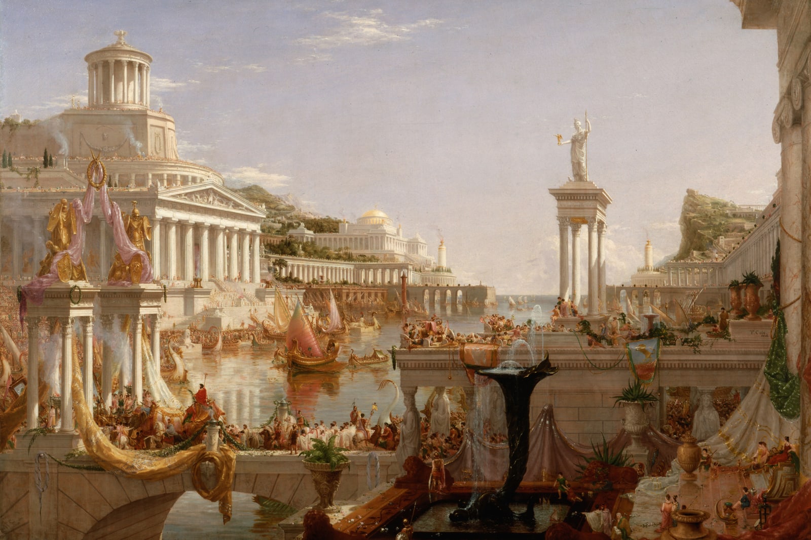 The Course of Empire: The Consummation of Empire (Full) — Full-Bleed Edition