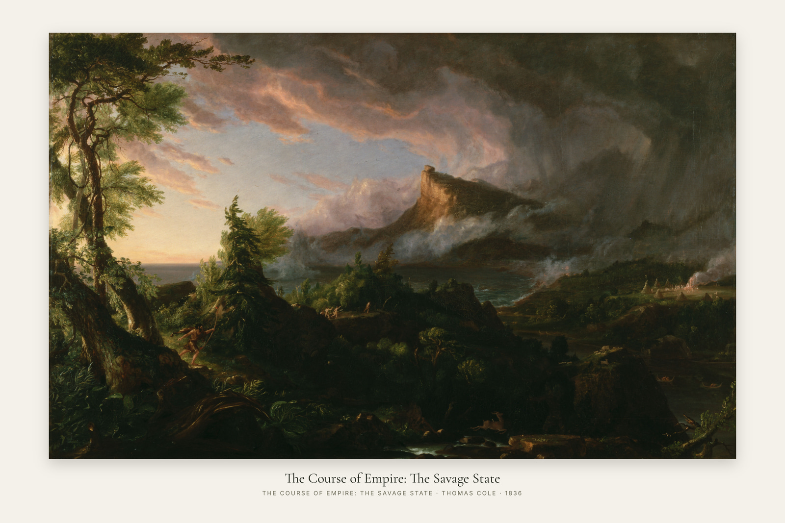 The Course of Empire: The Savage State