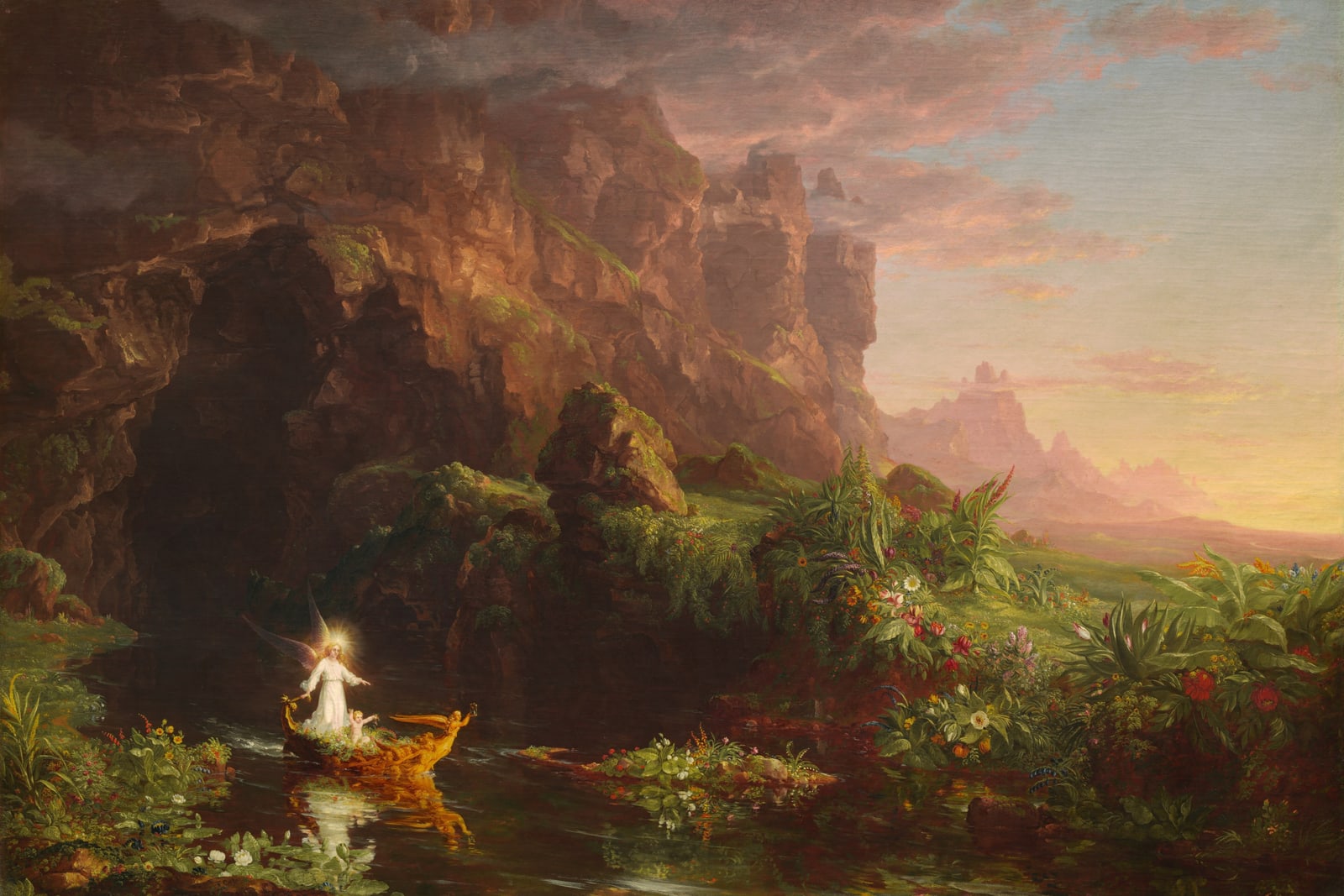 The Voyage of Life: Childhood (Full) — Full-Bleed Edition