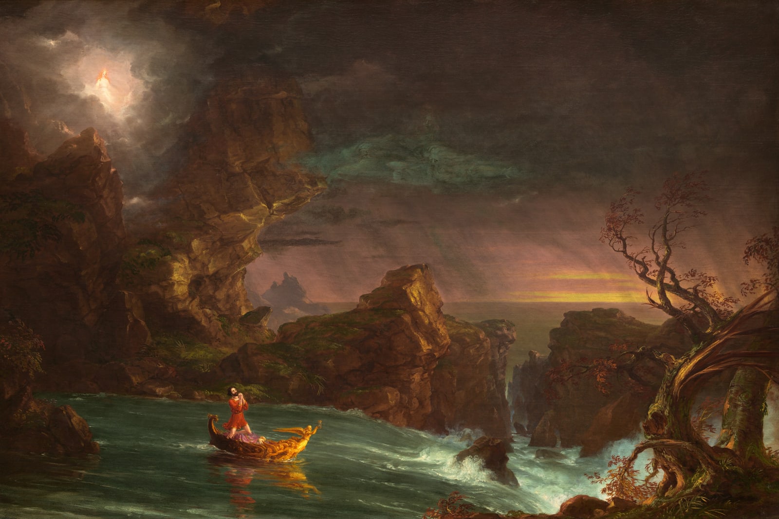 The Voyage of Life: Manhood (Full) — Full-Bleed Edition
