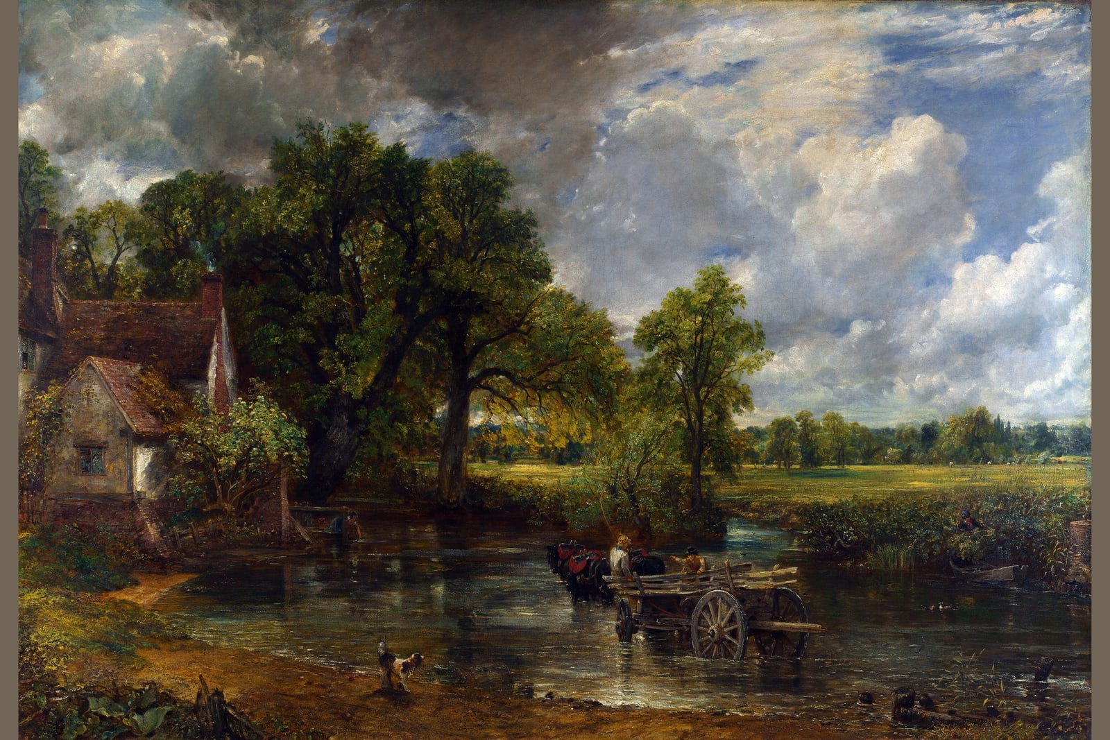 The Hay Wain (Full) — Full-Bleed Edition