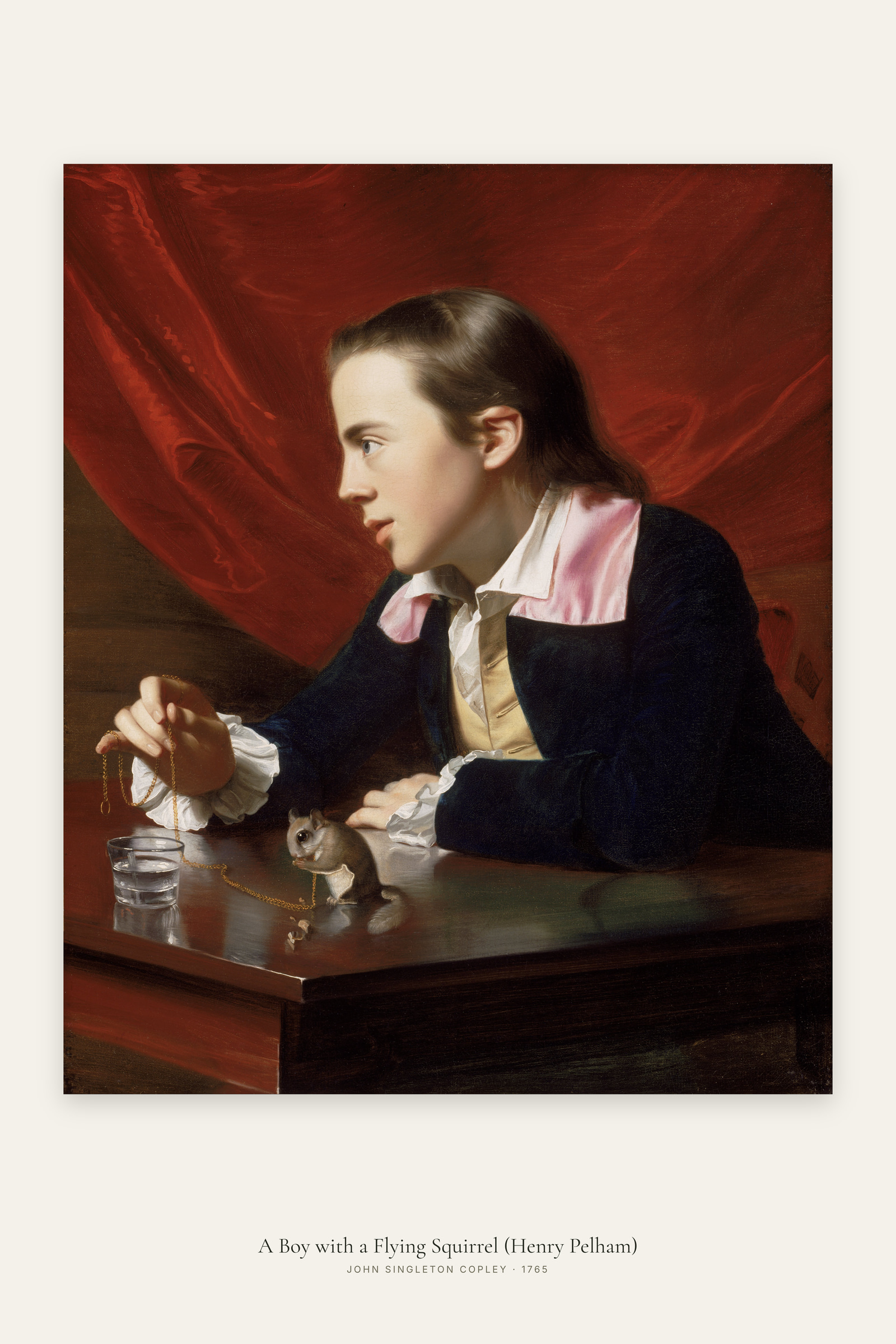 A Boy with a Flying Squirrel (Henry Pelham)