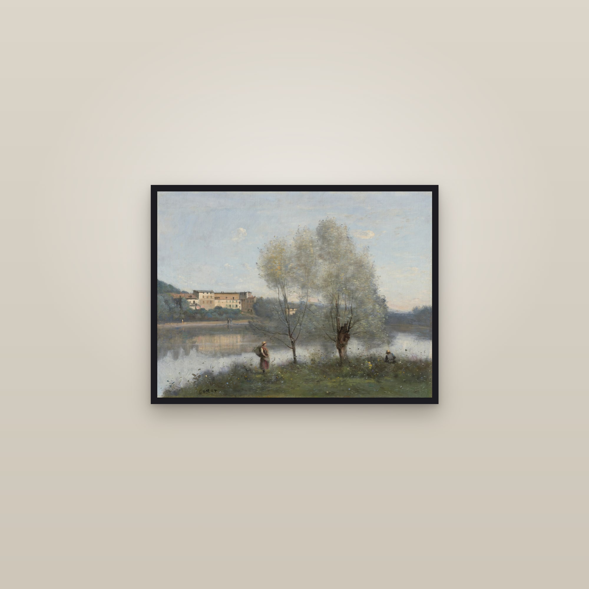 Ville-d'Avray (Full) — Full-Bleed Edition — framed in a gallery setting