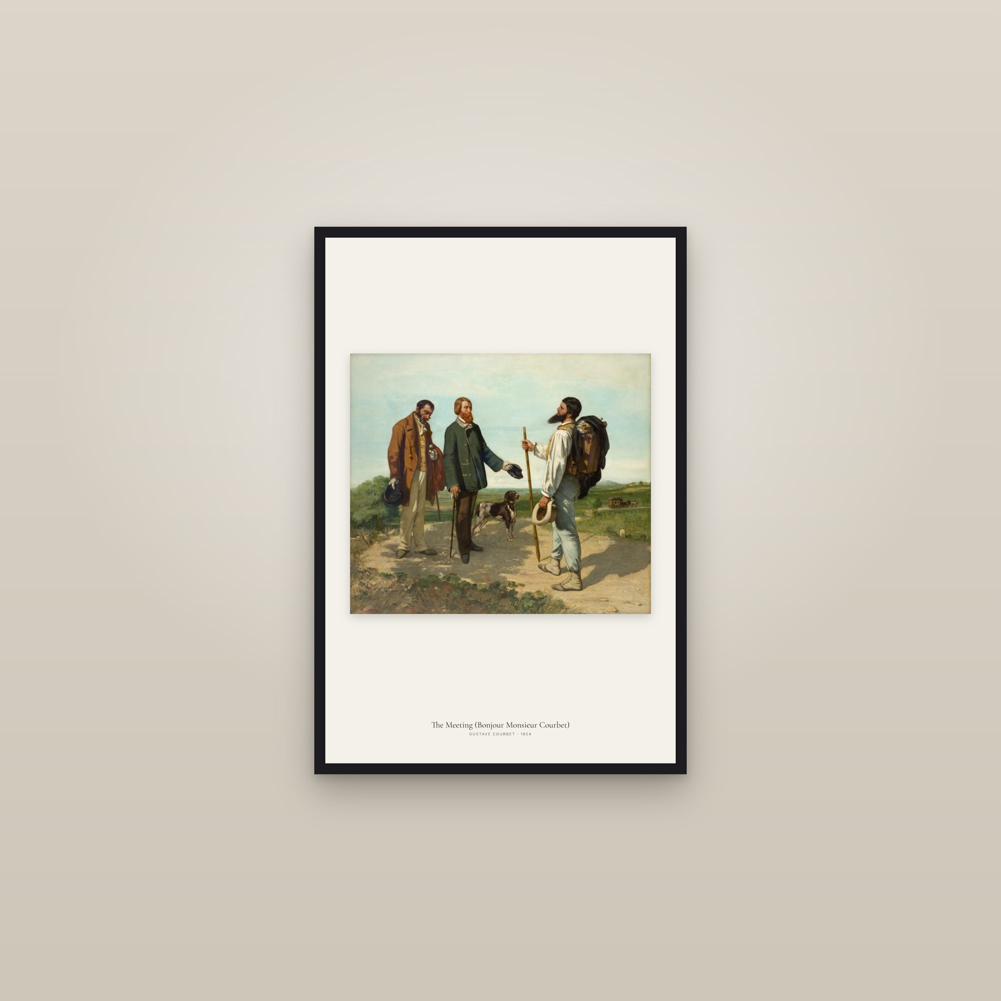 The Meeting (Bonjour Monsieur Courbet)