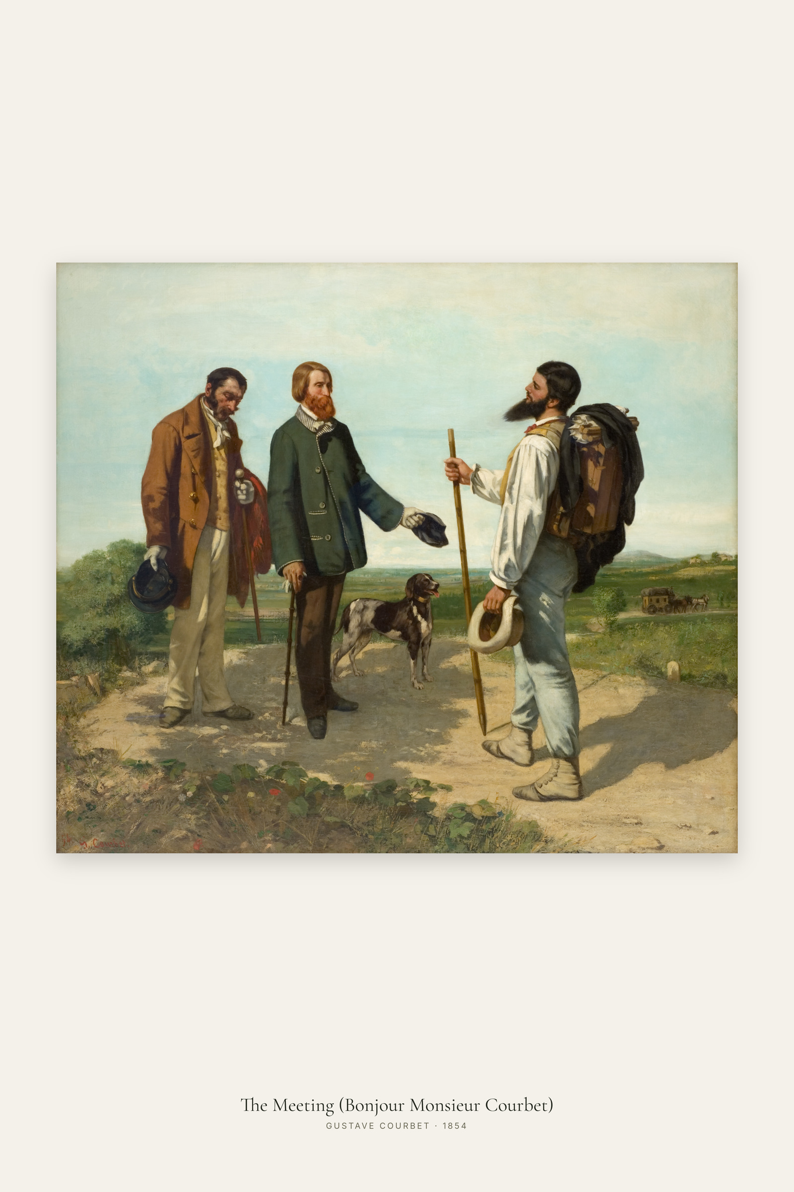 The Meeting (Bonjour Monsieur Courbet)