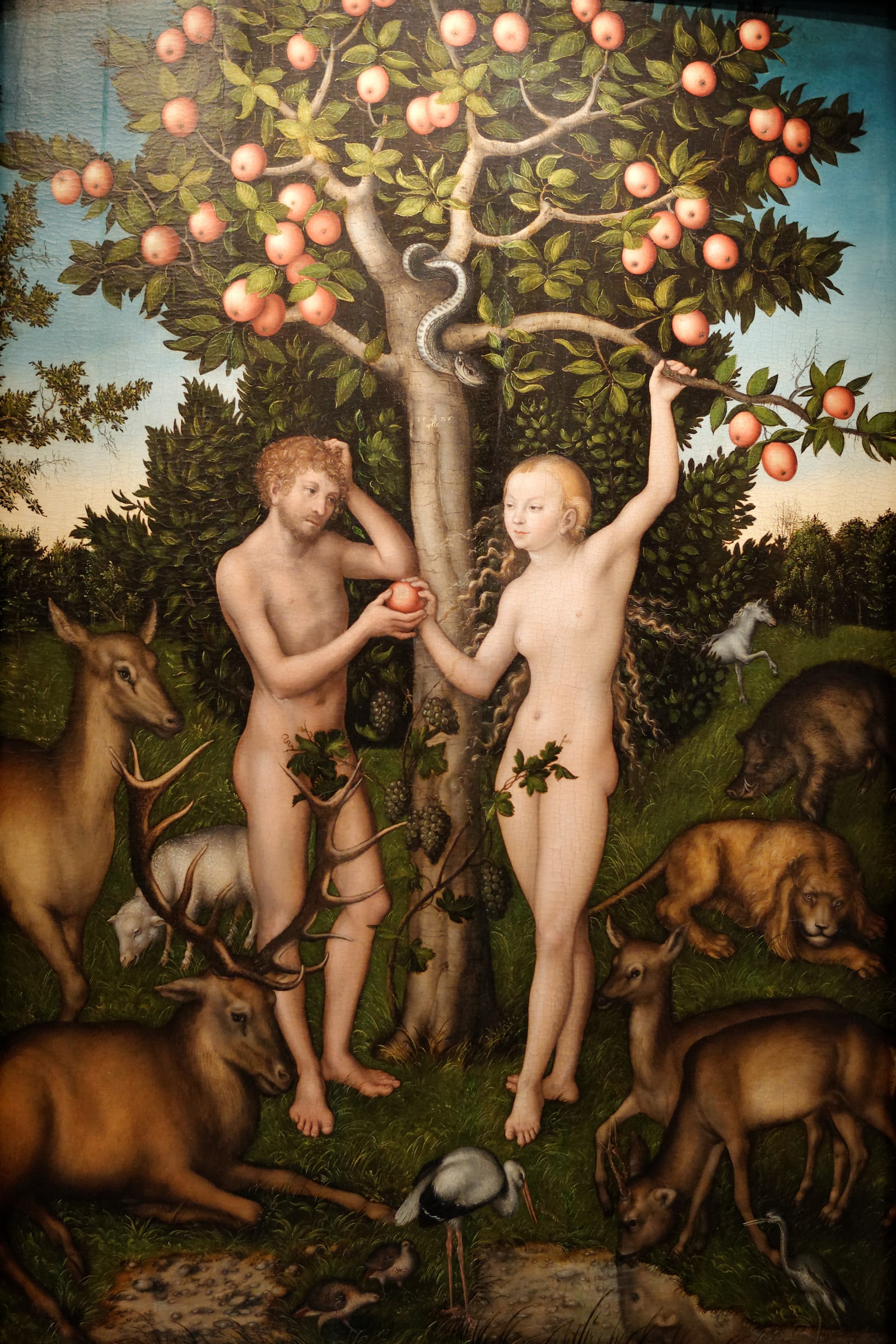 Adam and Eve (Cranach Full) — Full-Bleed Edition