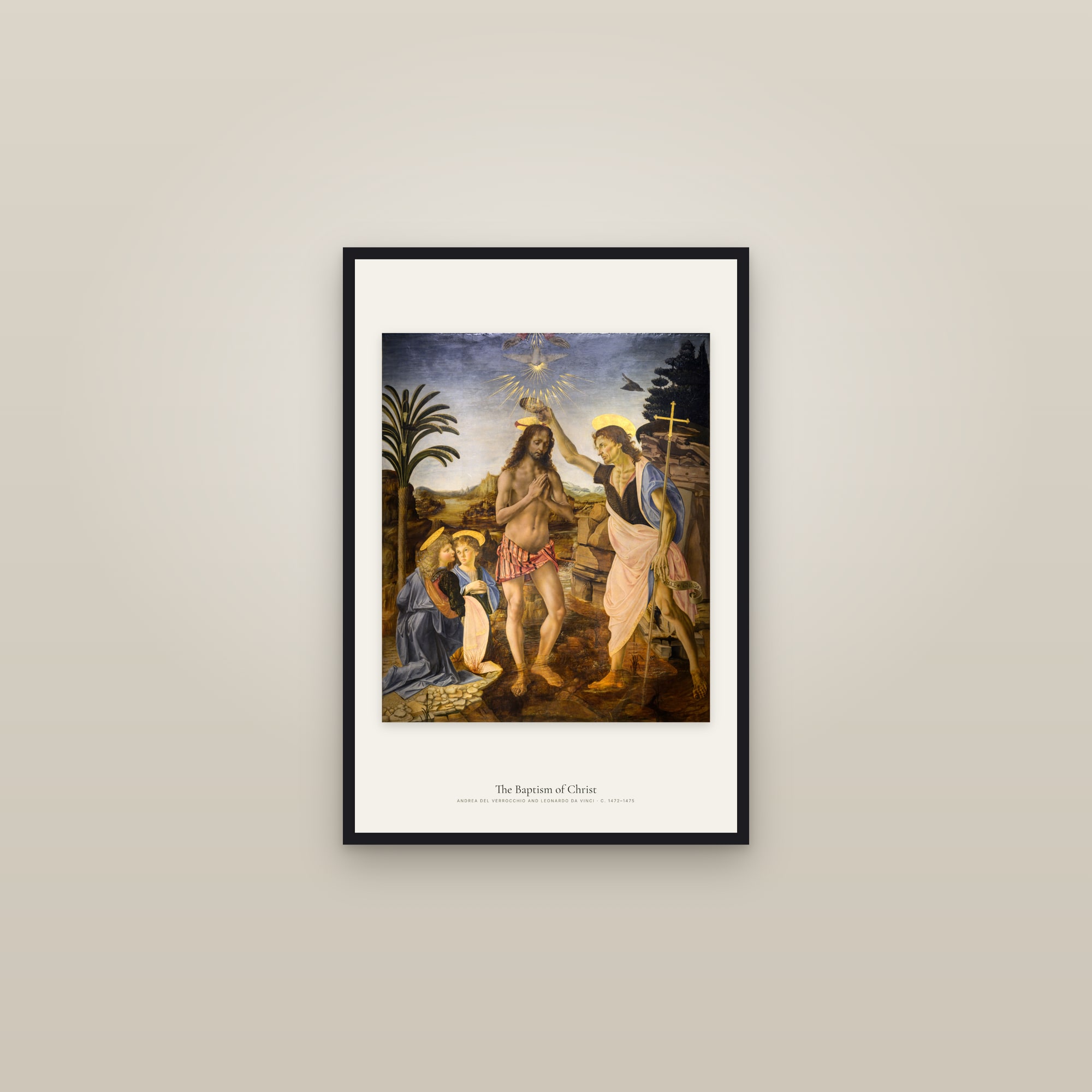 The Baptism of Christ (Da Vinci)