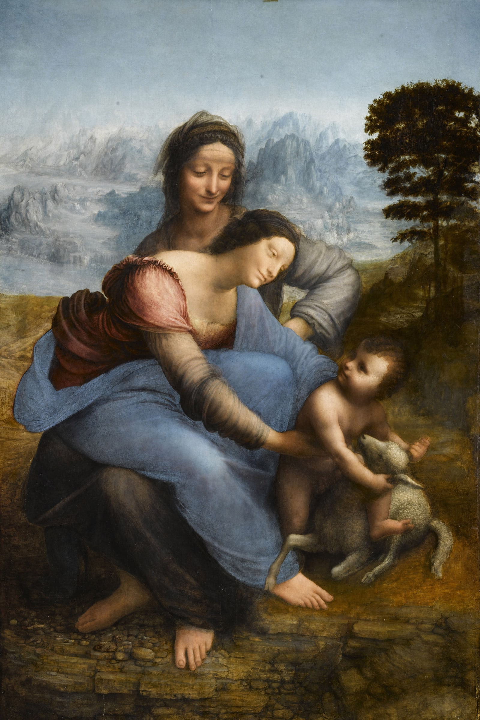 The Virgin and Child with Saint Anne (Full) — Full-Bleed Edition
