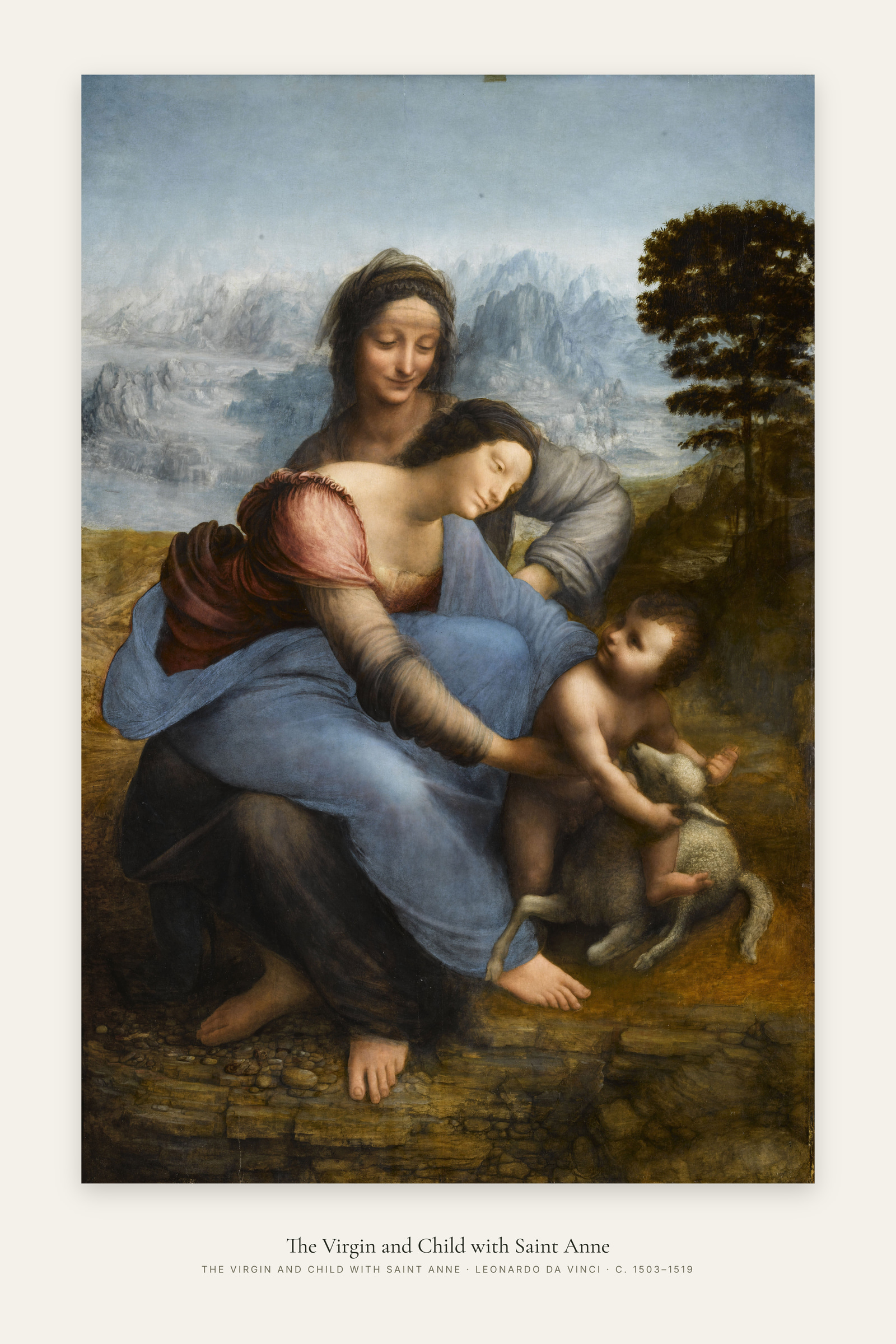 The Virgin and Child with Saint Anne