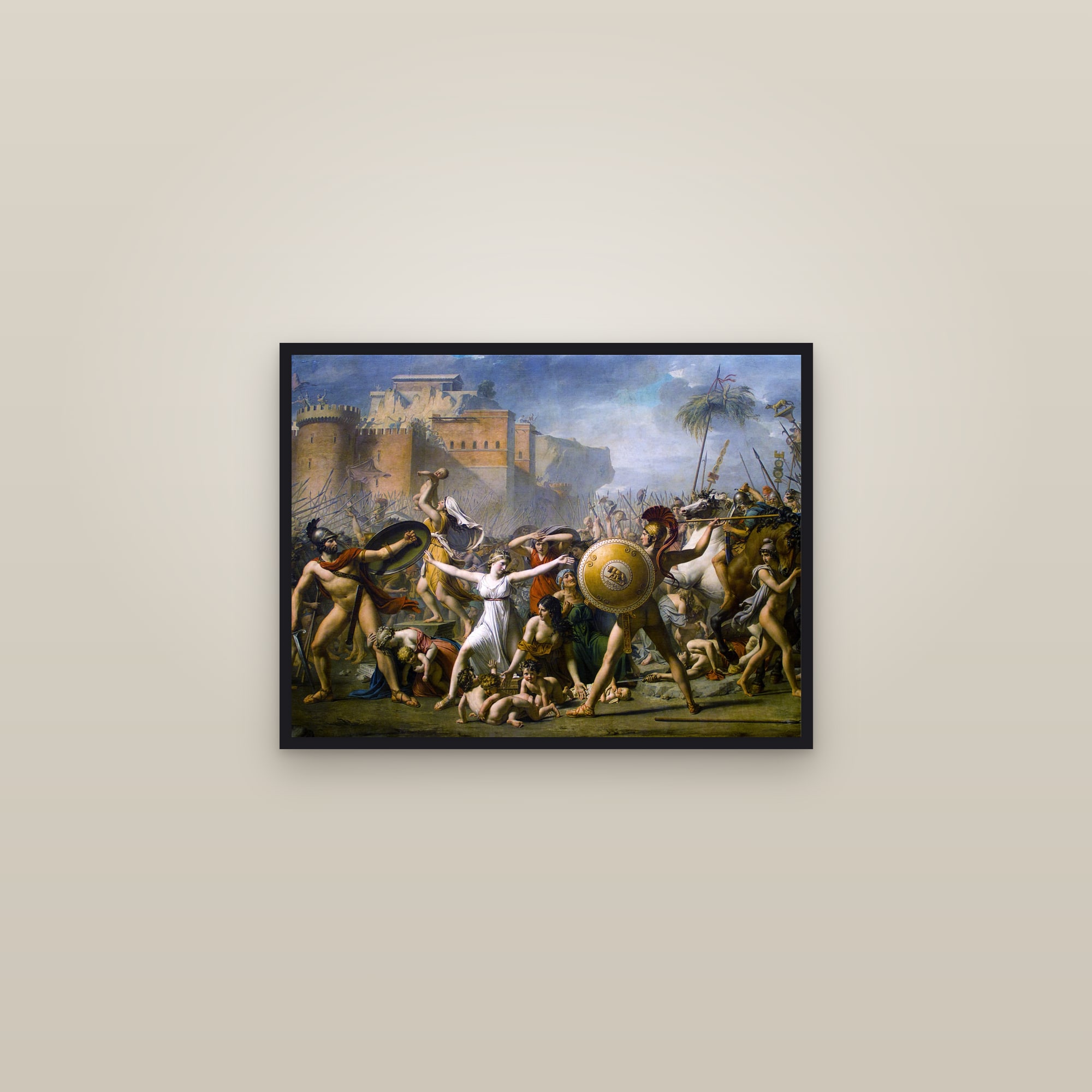 The Intervention of the Sabine Women (Full) — Full-Bleed Edition